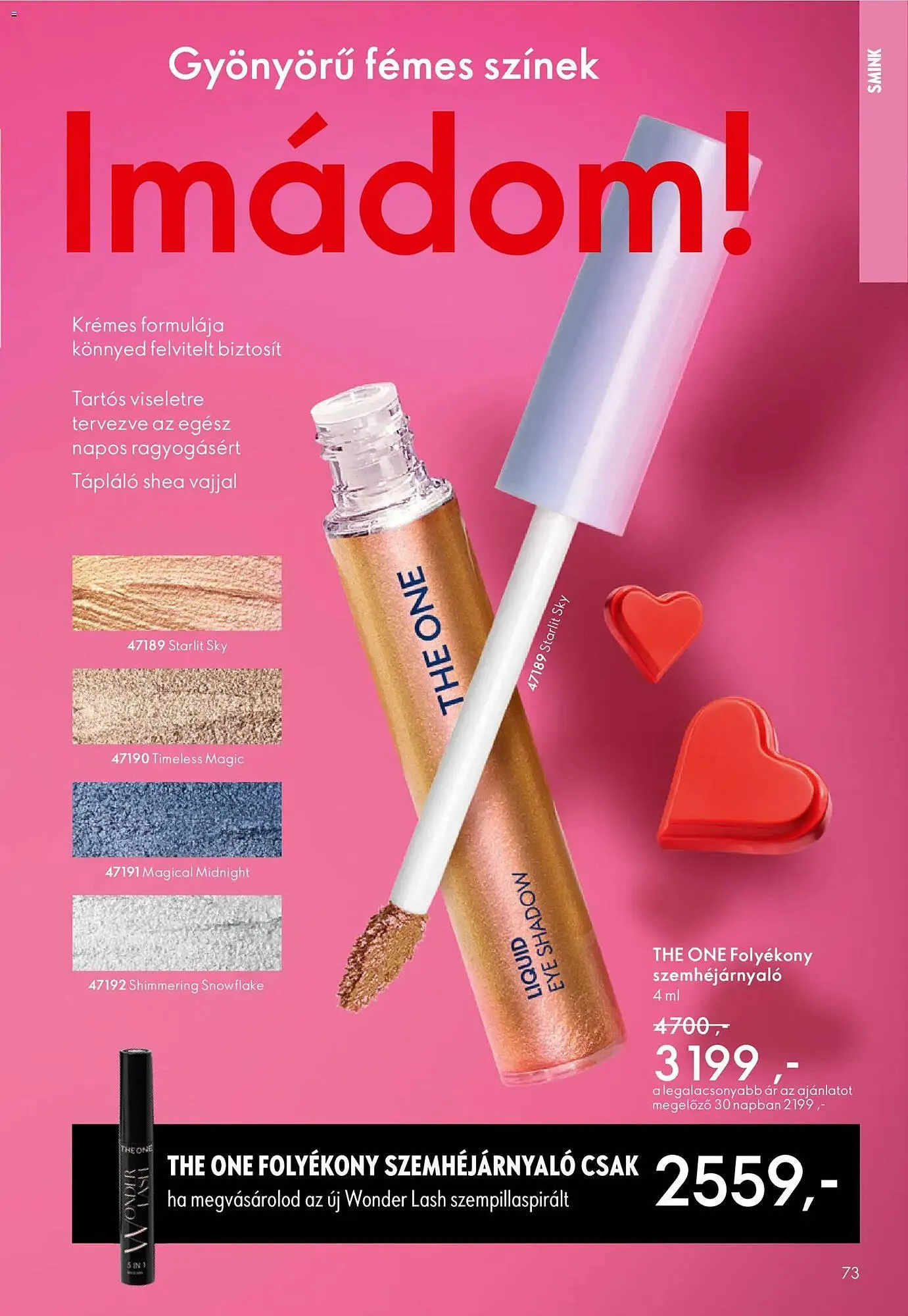 Katalógus Oriflame katalógus január 21.-tól február 10.-ig 2026. - Oldal 73