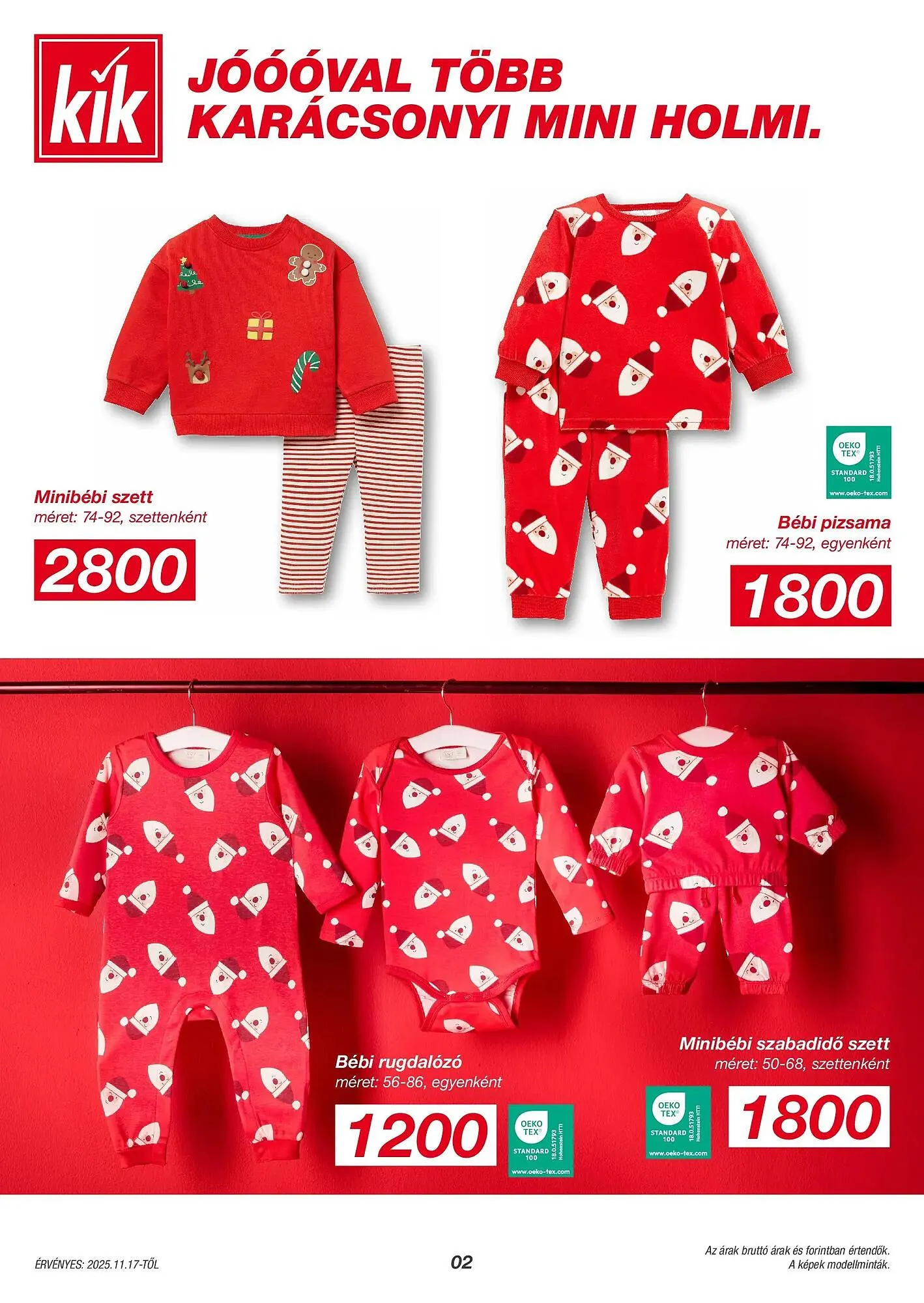 Katalógus Kik akciós újság november 17.-tól december 9.-ig 2025. - Oldal 2