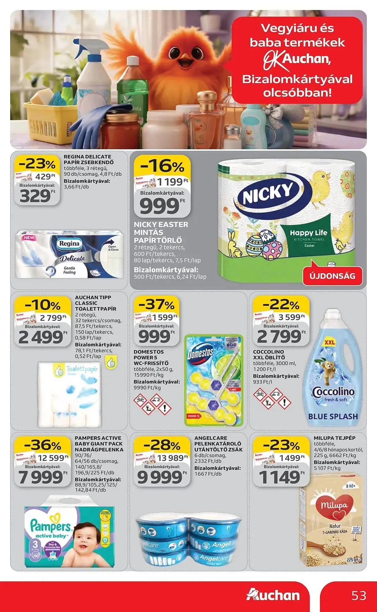Katalógus Auchan akciós újság március 19.-tól március 25.-ig 2026. - Oldal 53