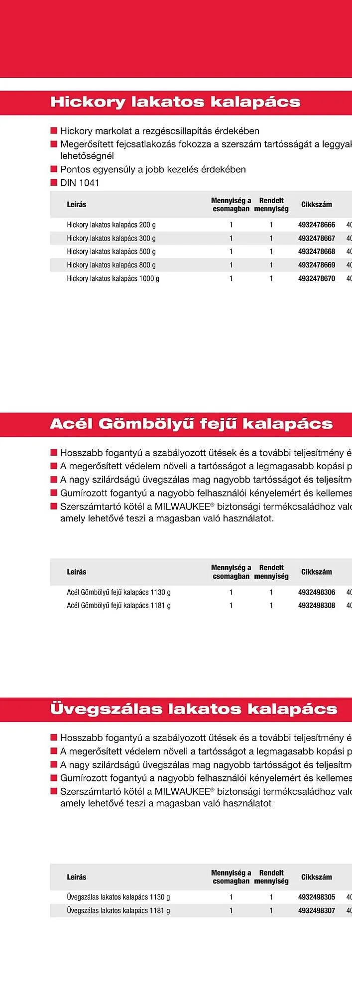 Katalógus Milwaukee akciós újság szeptember 16.-tól december 31.-ig 2025. - Oldal 448