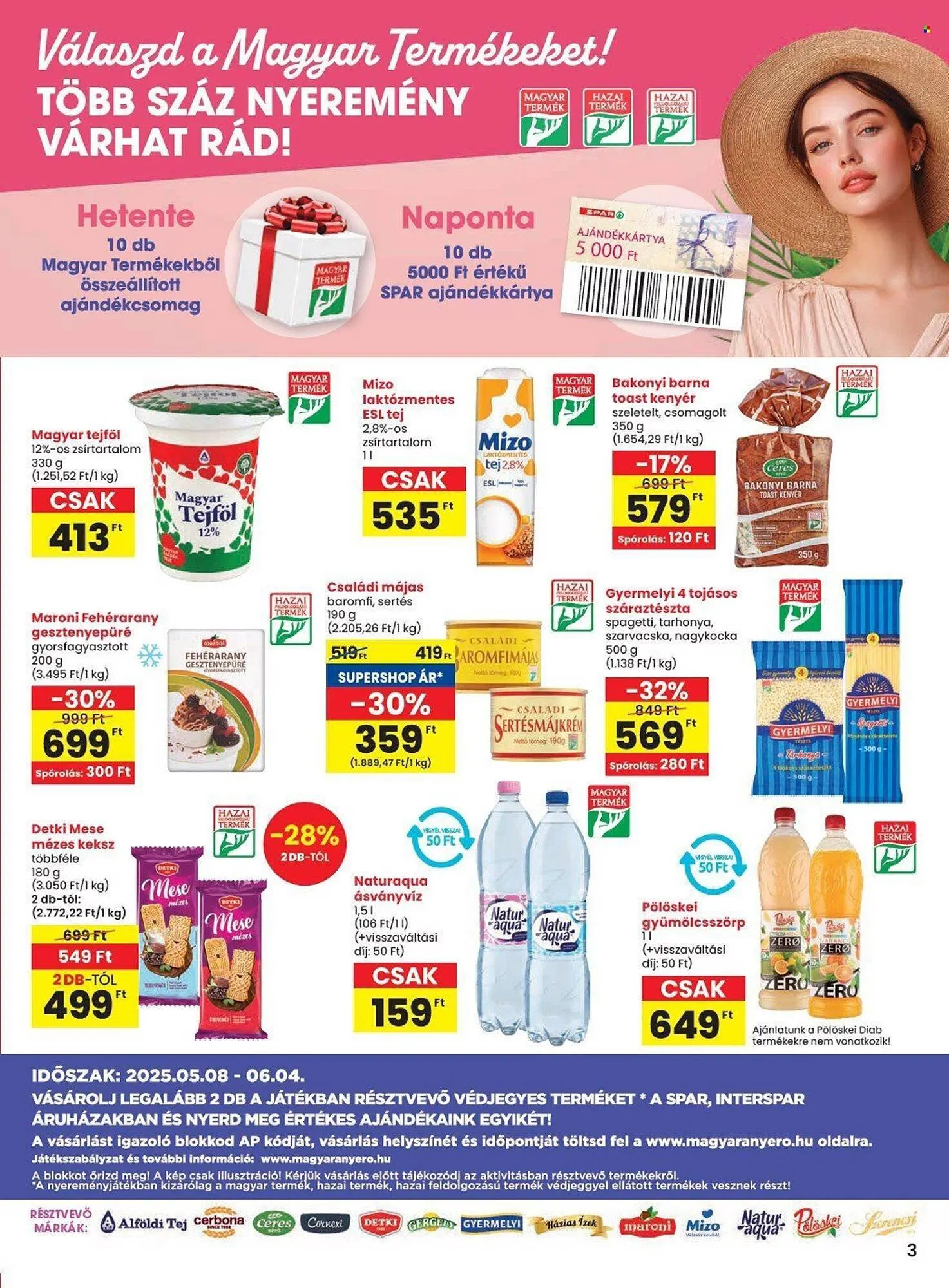 Katalógus Spar akciós újság május 8.-tól május 14.-ig 2025. - Oldal 3