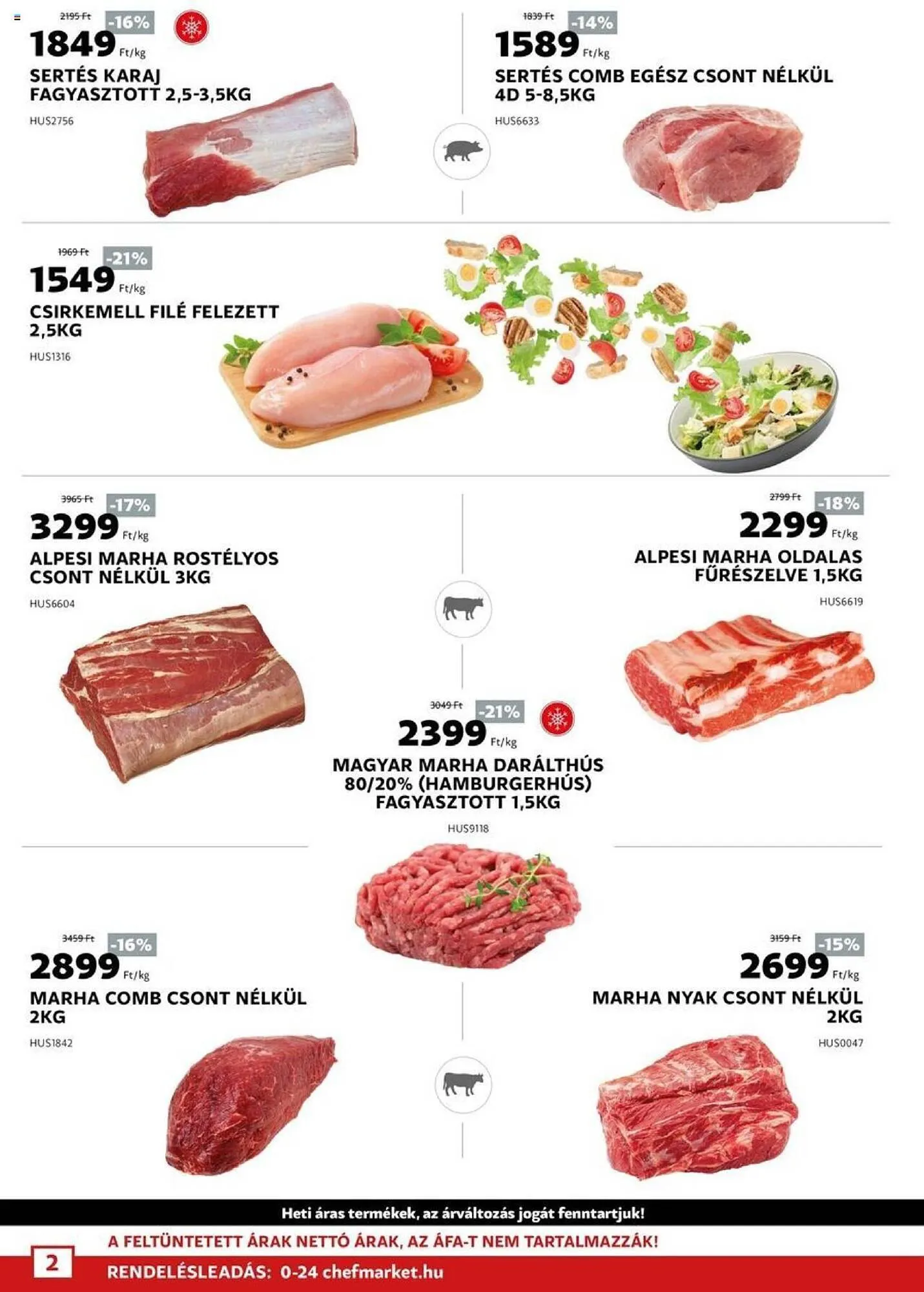 Katalógus Chef Market akciós újság november 1.-tól november 30.-ig 2023. - Oldal 2
