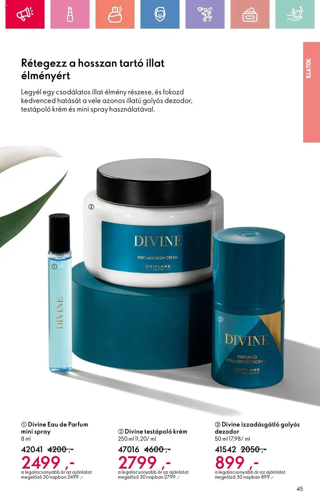 Katalógus Oriflame akciós újság július 27.-tól augusztus 16.-ig 2025. - Oldal 45