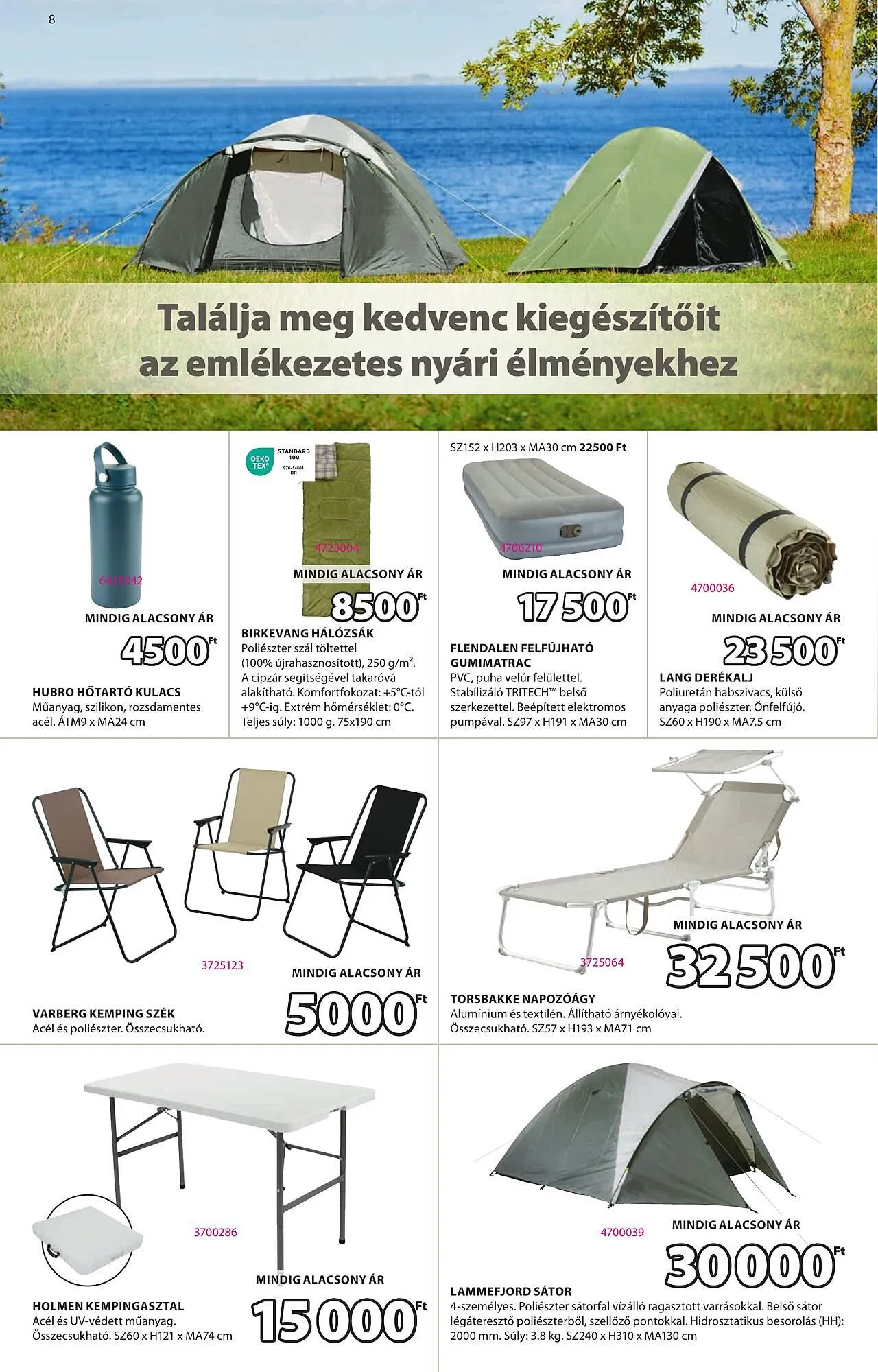 Katalógus JYSK akciós újság április 23.-tól május 18.-ig 2025. - Oldal 8