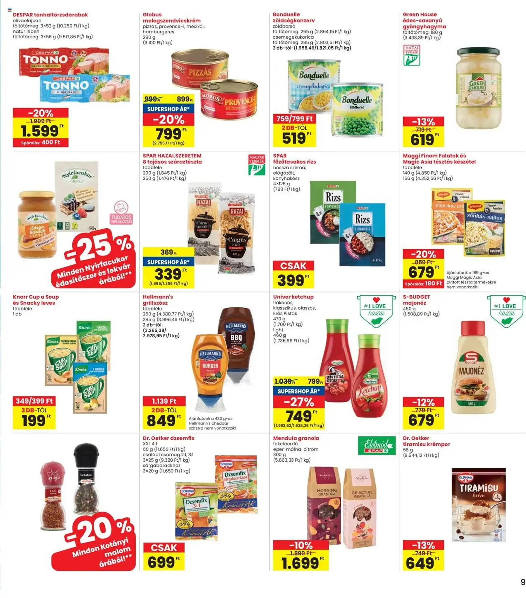 Katalógus Interspar akciós újság július 3.-tól július 9.-ig 2025. - Oldal 9