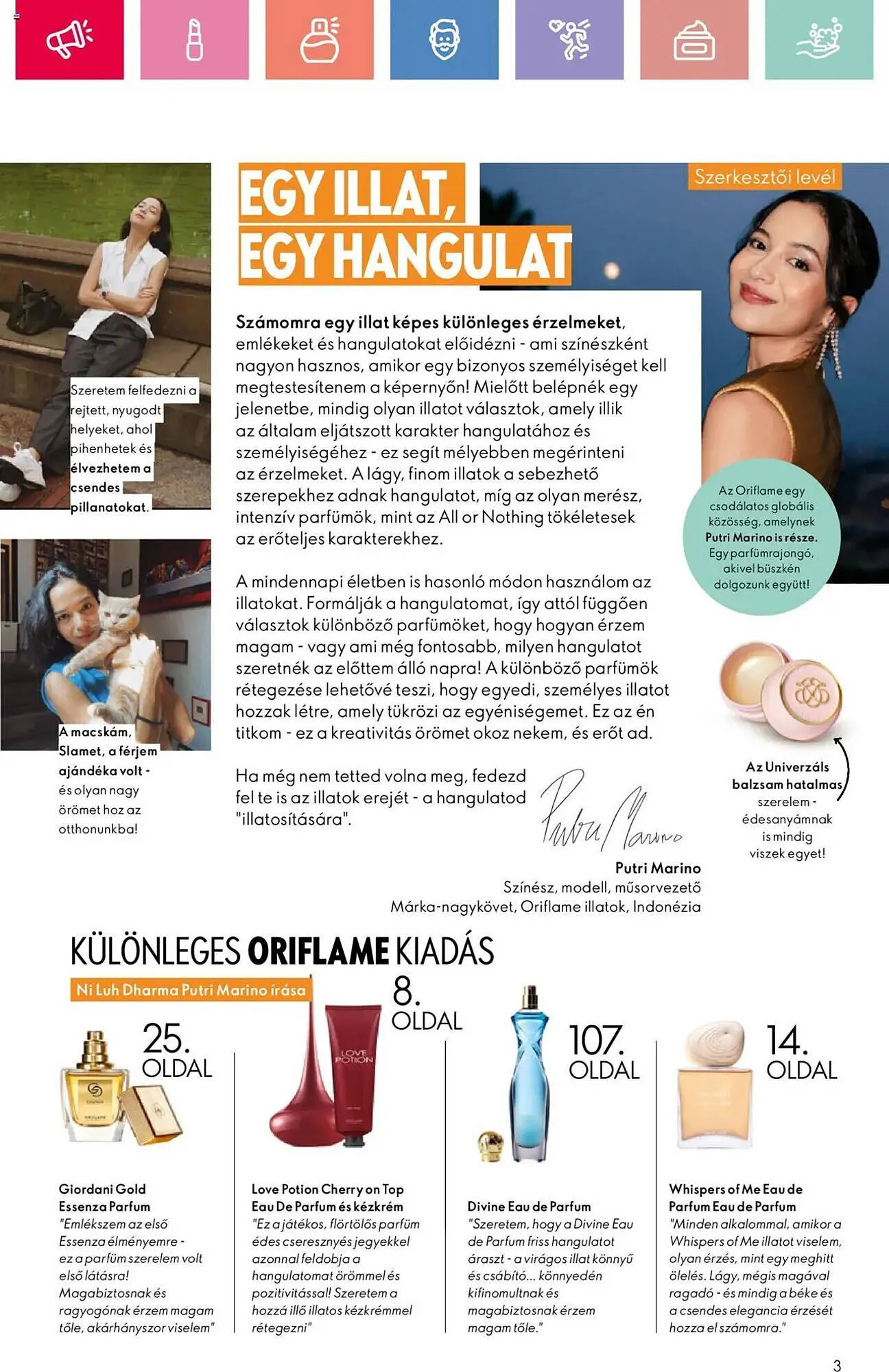 Katalógus Oriflame akciós újság május 4.-tól május 24.-ig 2025. - Oldal 3