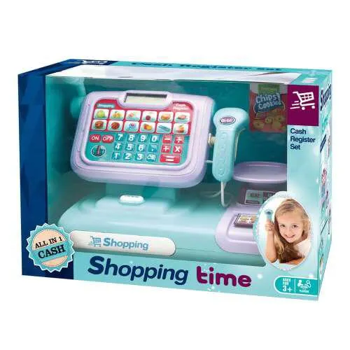 Timeless Tools Játék pénztárgép, kék-lila