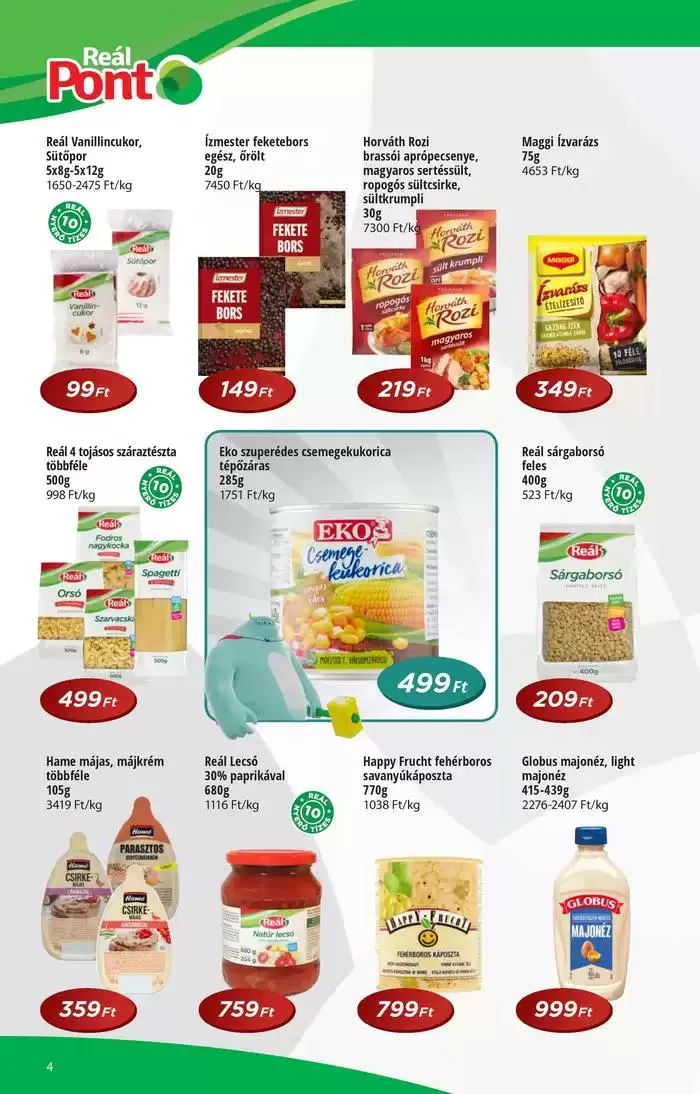 Katalógus Reál Pont Újság I. február 4.-tól február 18.-ig 2025. - Oldal 4
