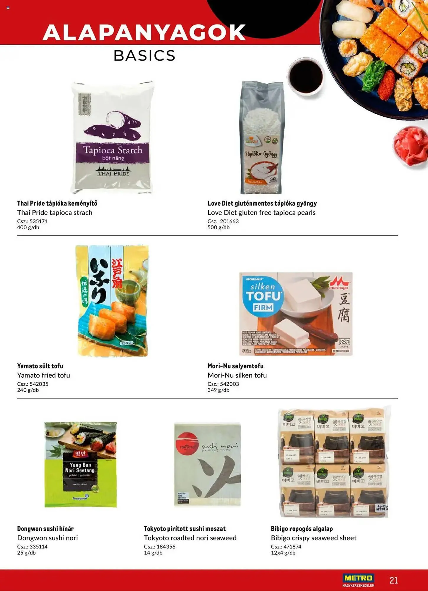Katalógus Metro akciós újság május 2.-tól május 28.-ig 2025. - Oldal 21