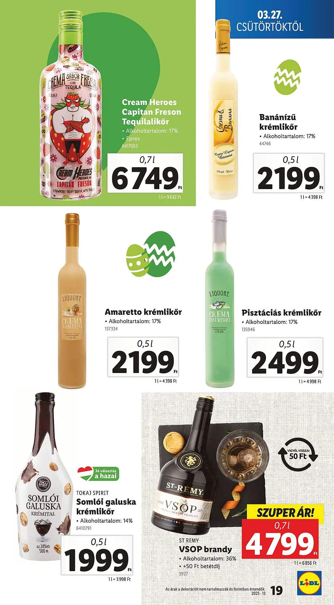 Katalógus Lidl akciós újság március 27.-tól április 2.-ig 2025. - Oldal 19