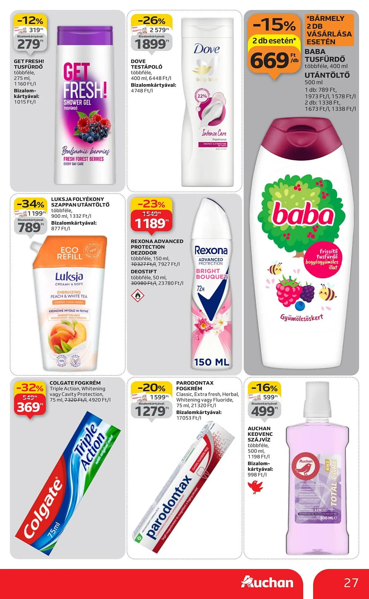 Katalógus Auchan akciós újság január 2.-tól január 7.-ig 2026. - Oldal 27