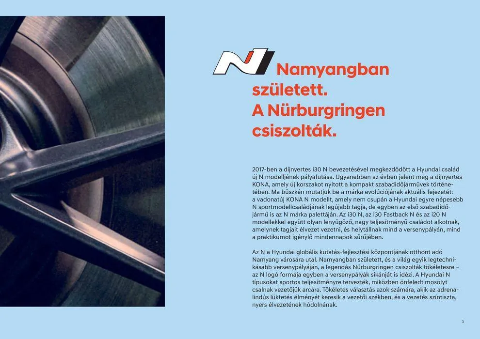 Katalógus Hyundai KONA N -akciós november 17.-tól november 17.-ig 2024. - Oldal 3