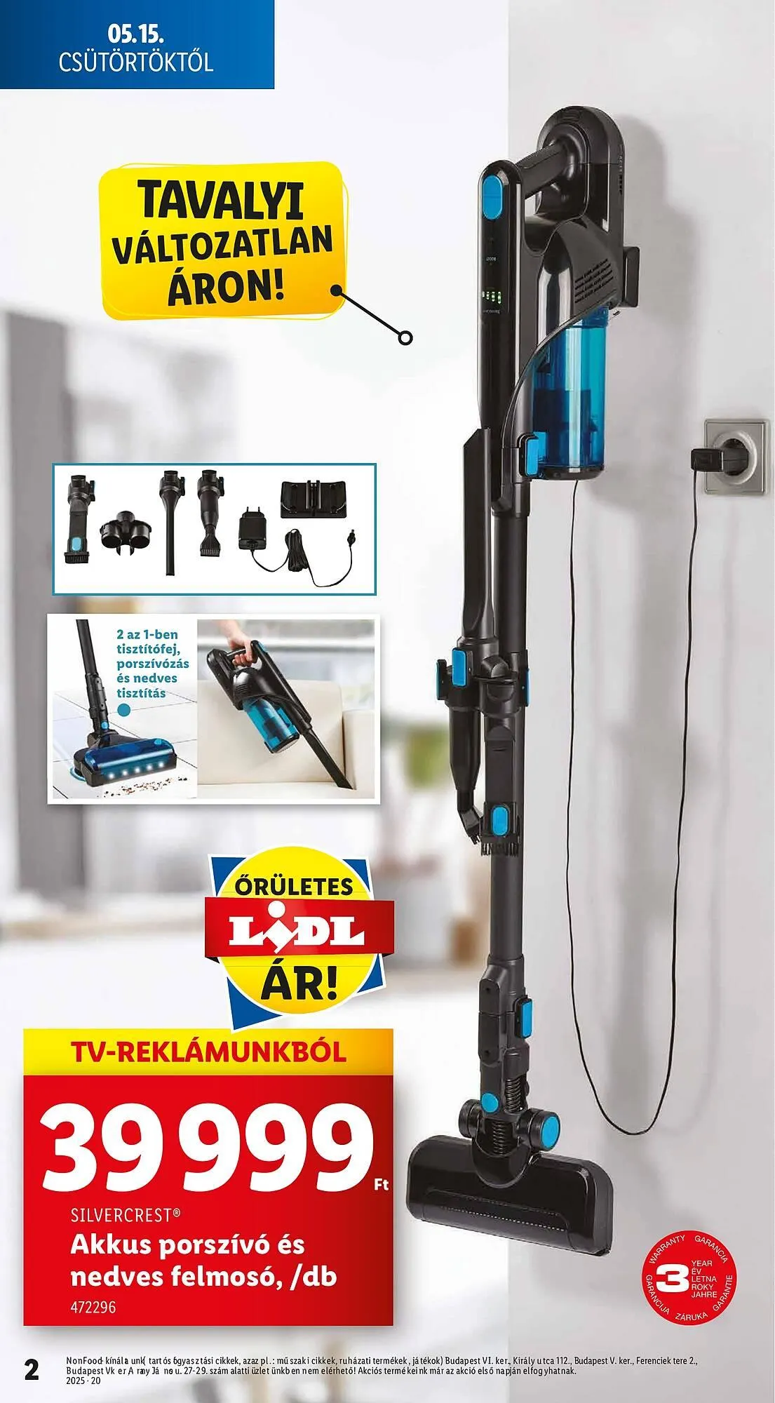 Katalógus Lidl akciós újság május 15.-tól május 21.-ig 2025. - Oldal 2