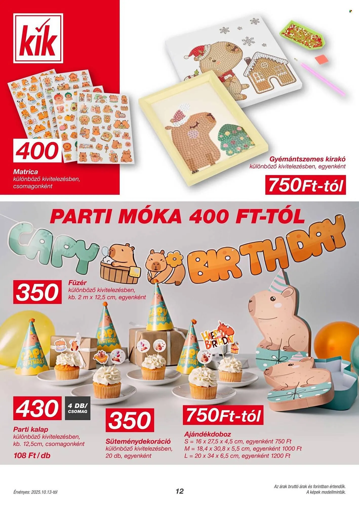Katalógus Kik akciós újság október 9.-tól november 7.-ig 2025. - Oldal 12