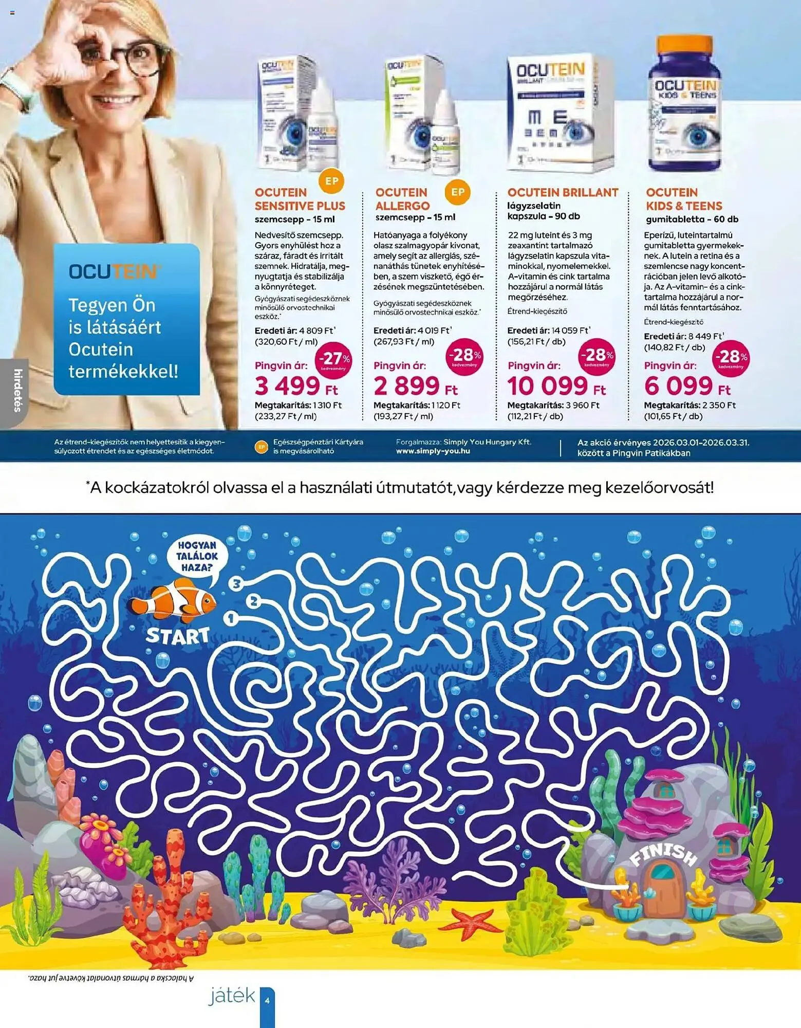 Katalógus Pingvin Patika akciós újság március 1.-tól március 31.-ig 2026. - Oldal 4