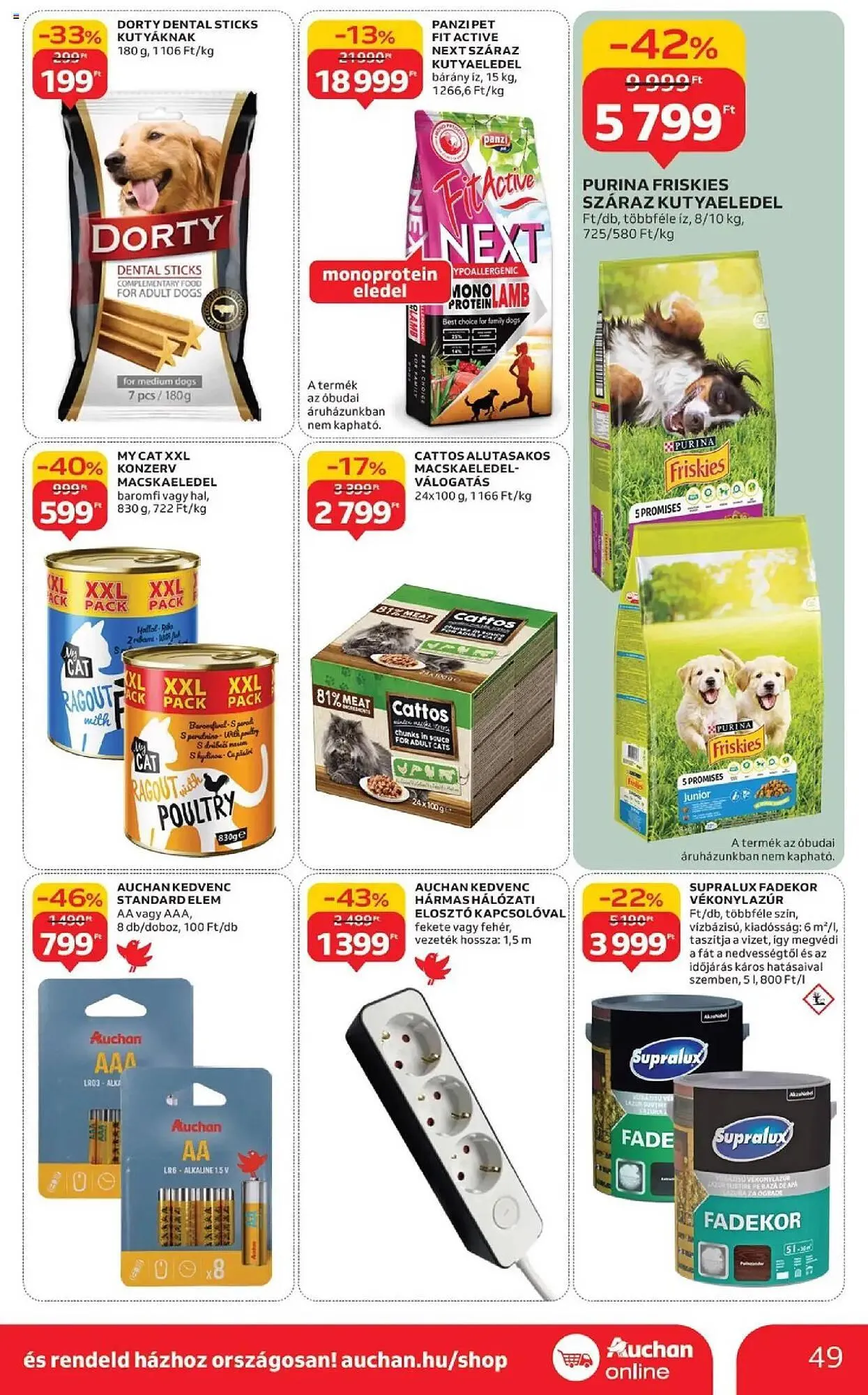 Katalógus Auchan akciós újság szeptember 4.-tól szeptember 10.-ig 2025. - Oldal 49