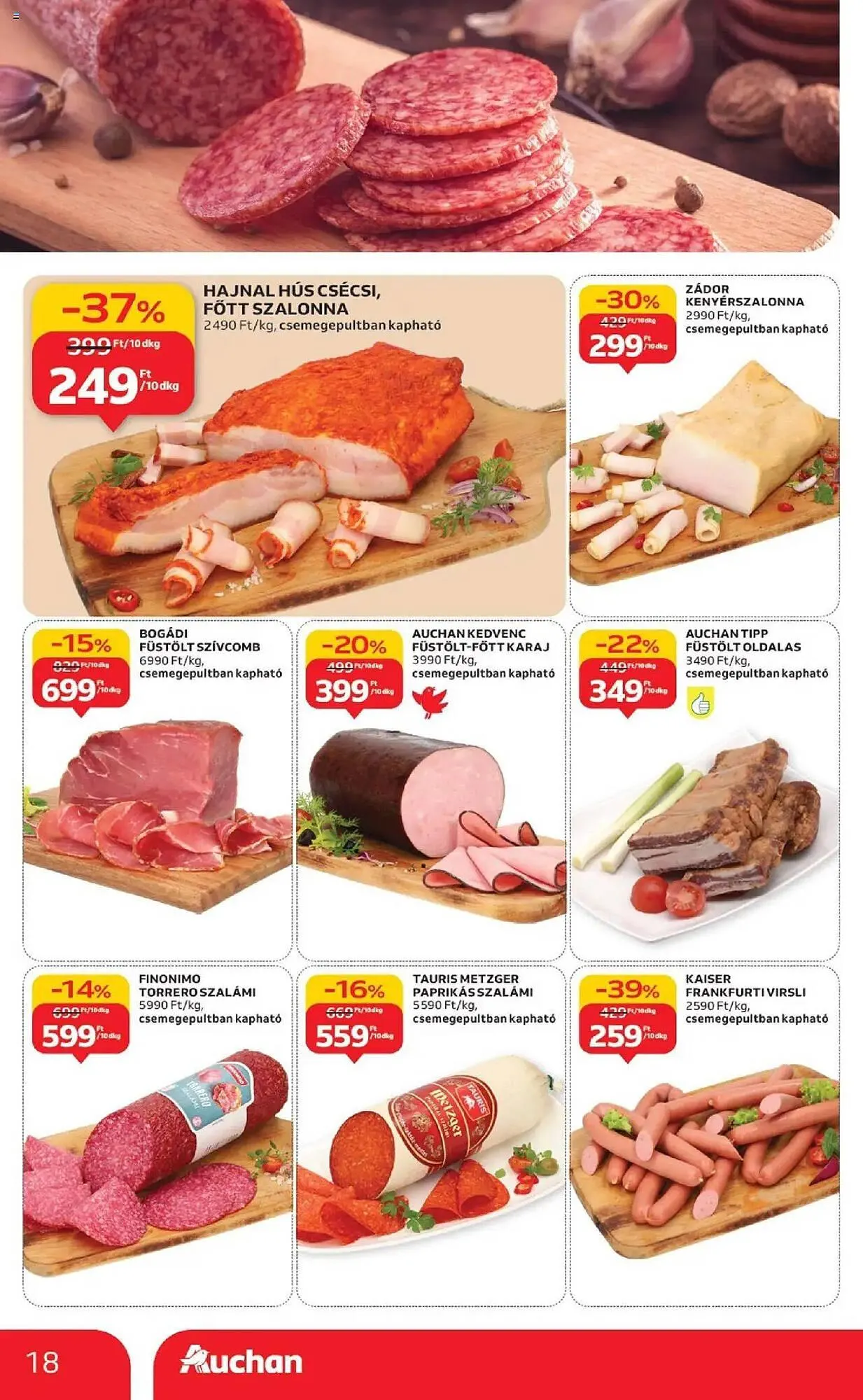 Katalógus Auchan akciós újság szeptember 4.-tól szeptember 10.-ig 2025. - Oldal 18