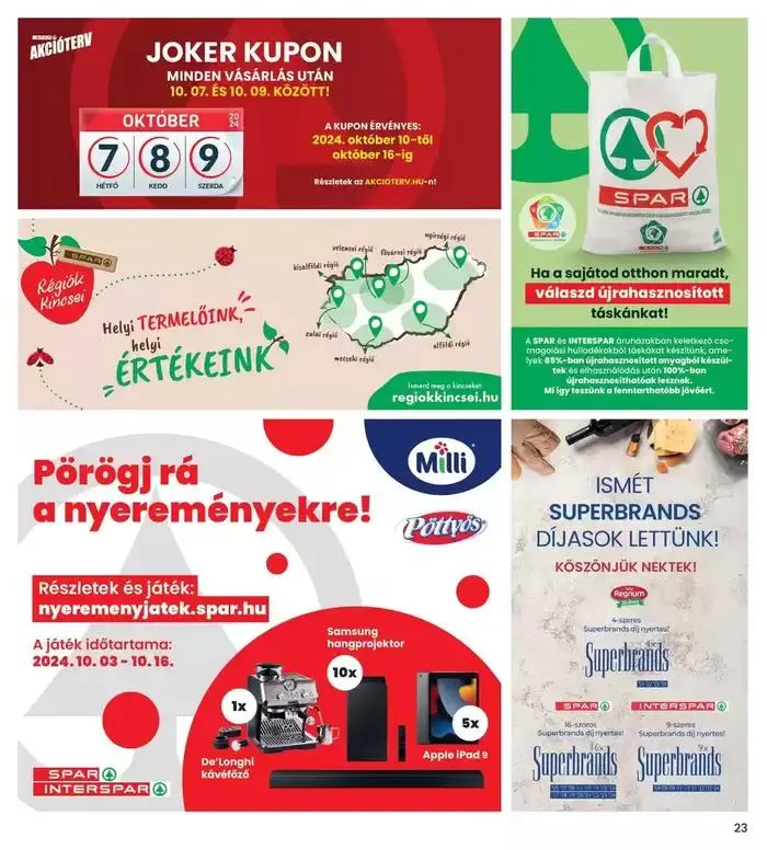 Katalógus Vonzó különleges ajánlatok mindenki számára október 3.-tól október 9.-ig 2024. - Oldal 15