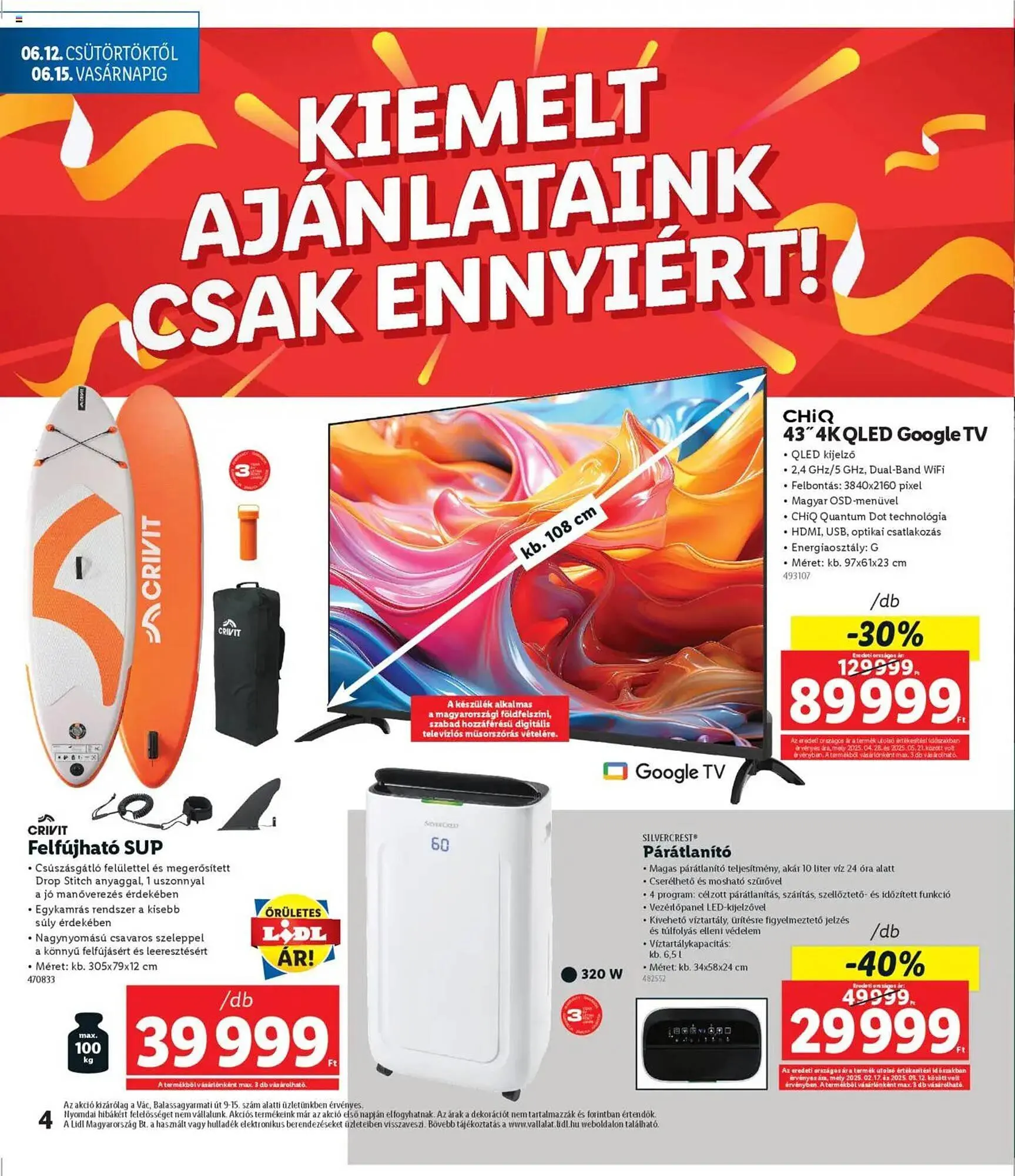 Katalógus Lidl akciós újság június 12.-tól június 15.-ig 2025. - Oldal 4