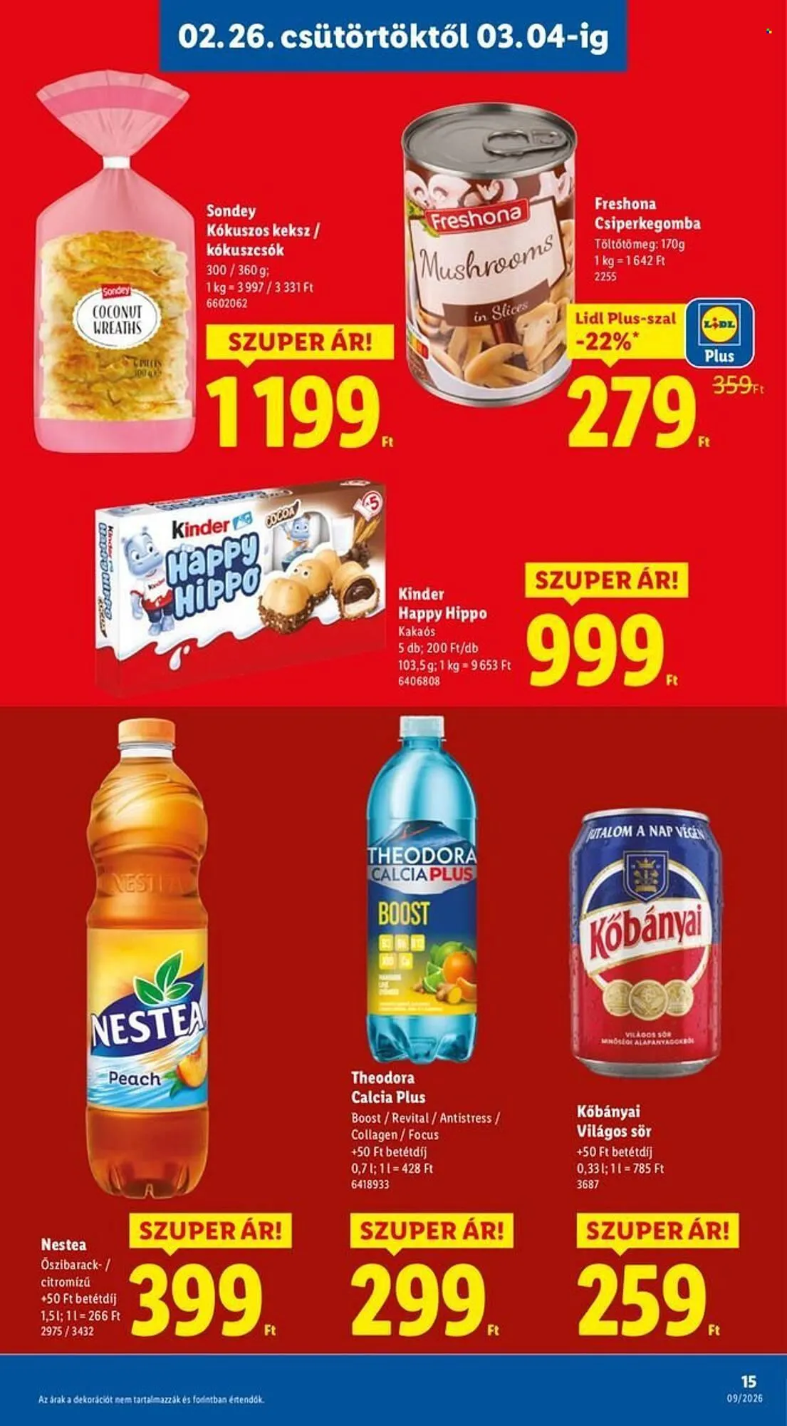 Katalógus Lidl akciós újság február 26.-tól március 4.-ig 2026. - Oldal 15