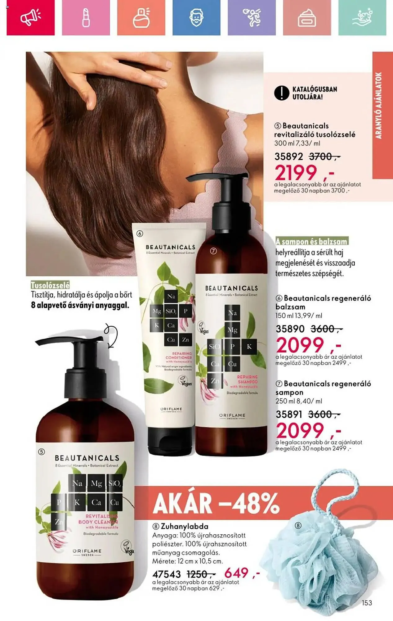 Katalógus Oriflame akciós újság július 6.-tól július 26.-ig 2025. - Oldal 153