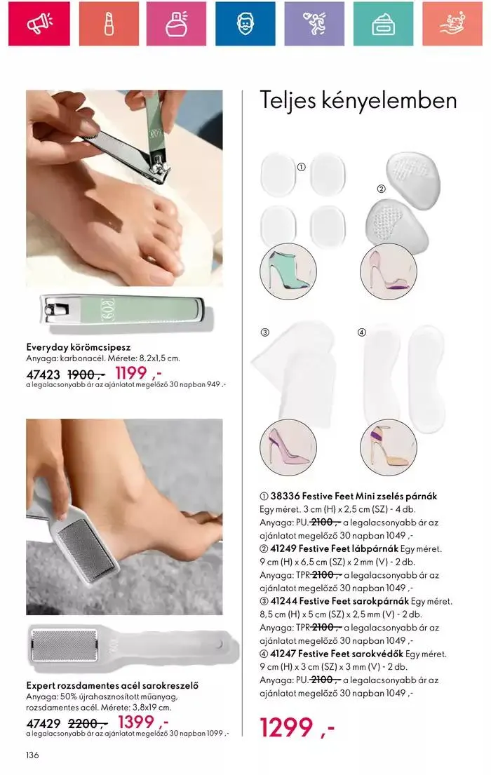 Katalógus ORIFLAME akciós december 29.-tól január 12.-ig 2025. - Oldal 136