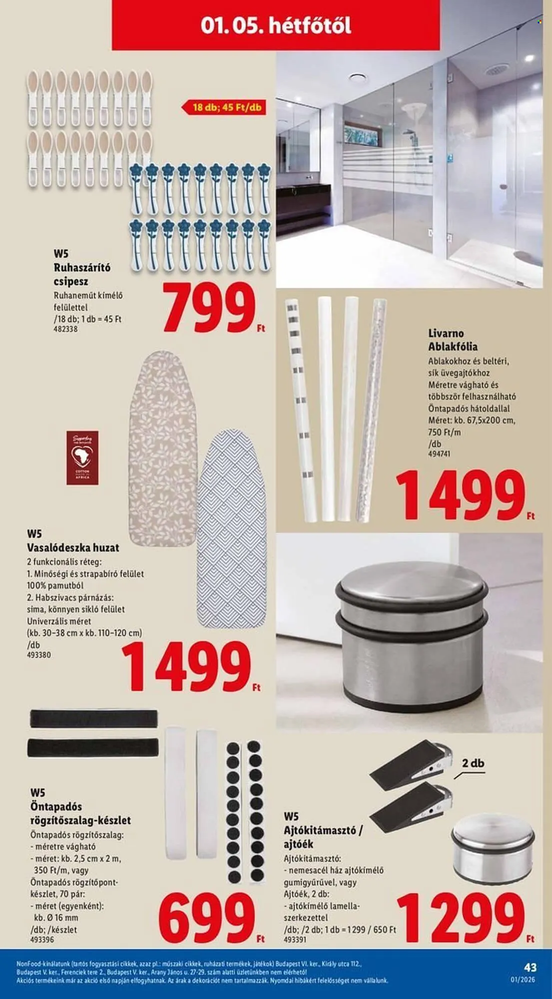 Katalógus Lidl akciós újság január 2.-tól január 7.-ig 2026. - Oldal 43