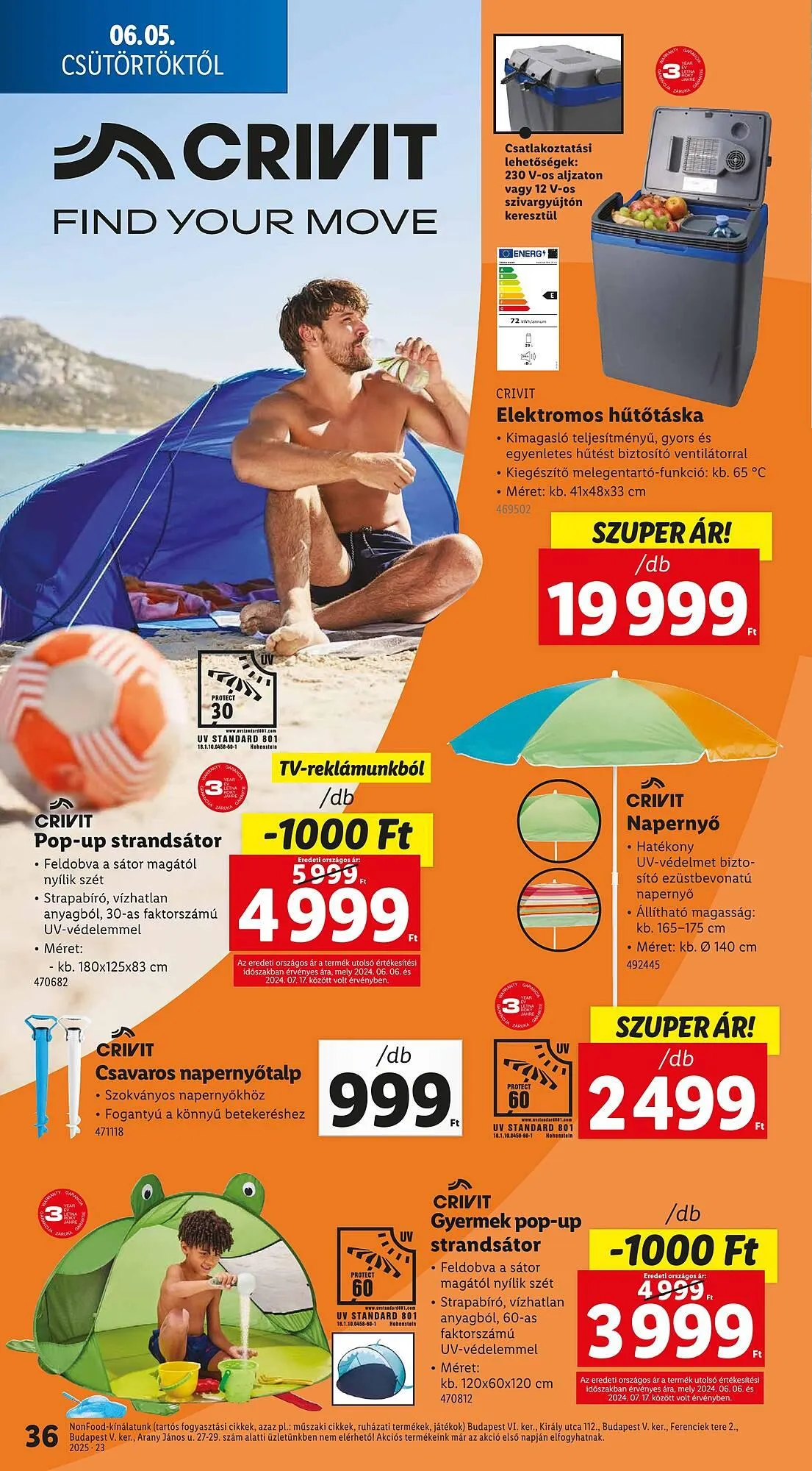 Katalógus Lidl akciós újság június 5.-tól június 11.-ig 2025. - Oldal 36