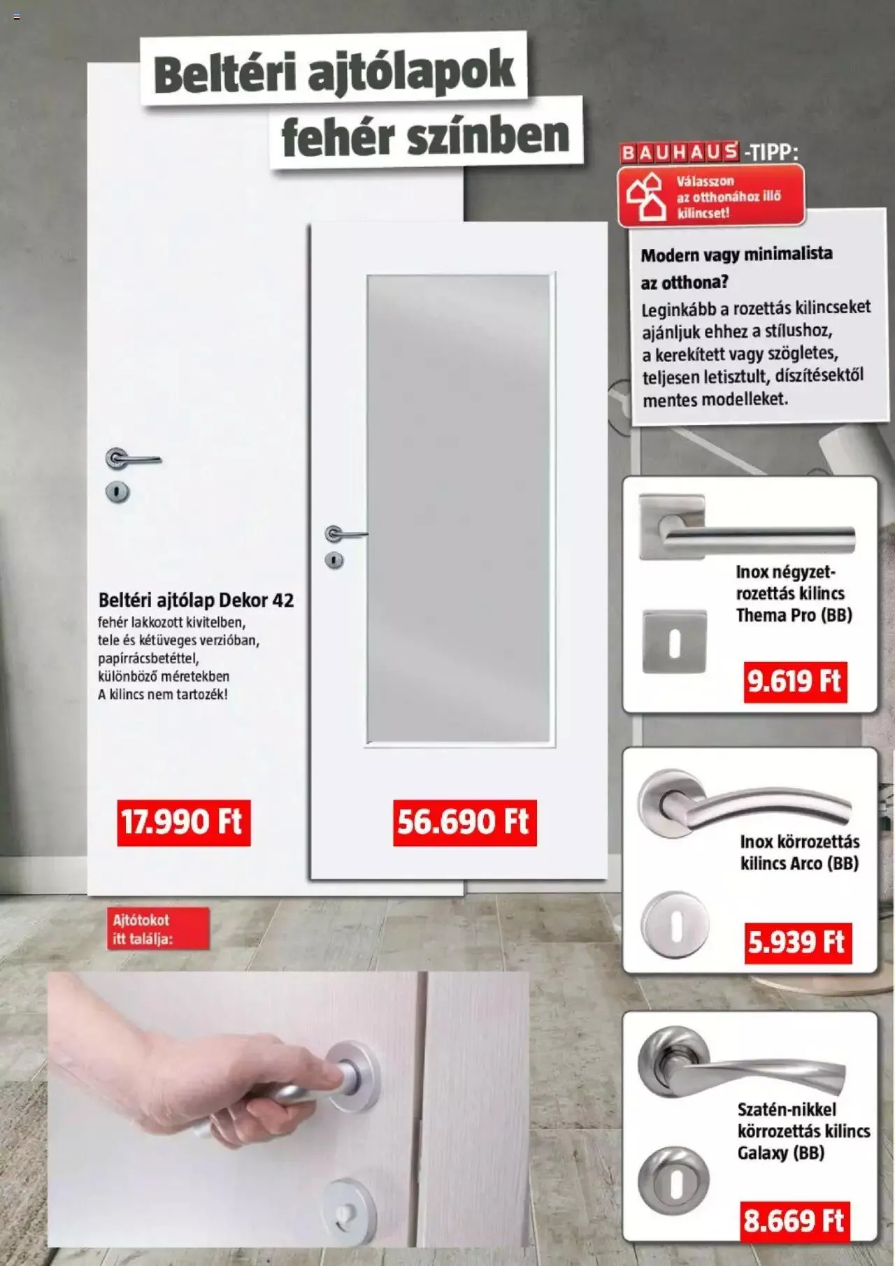 Katalógus Bauhaus - Ajtók és ablakok január 5.-tól december 31.-ig 2023. - Oldal 4