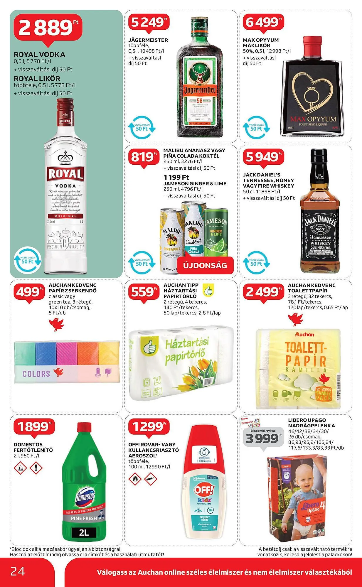 Katalógus Auchan akciós újság április 24.-tól április 30.-ig 2025. - Oldal 24
