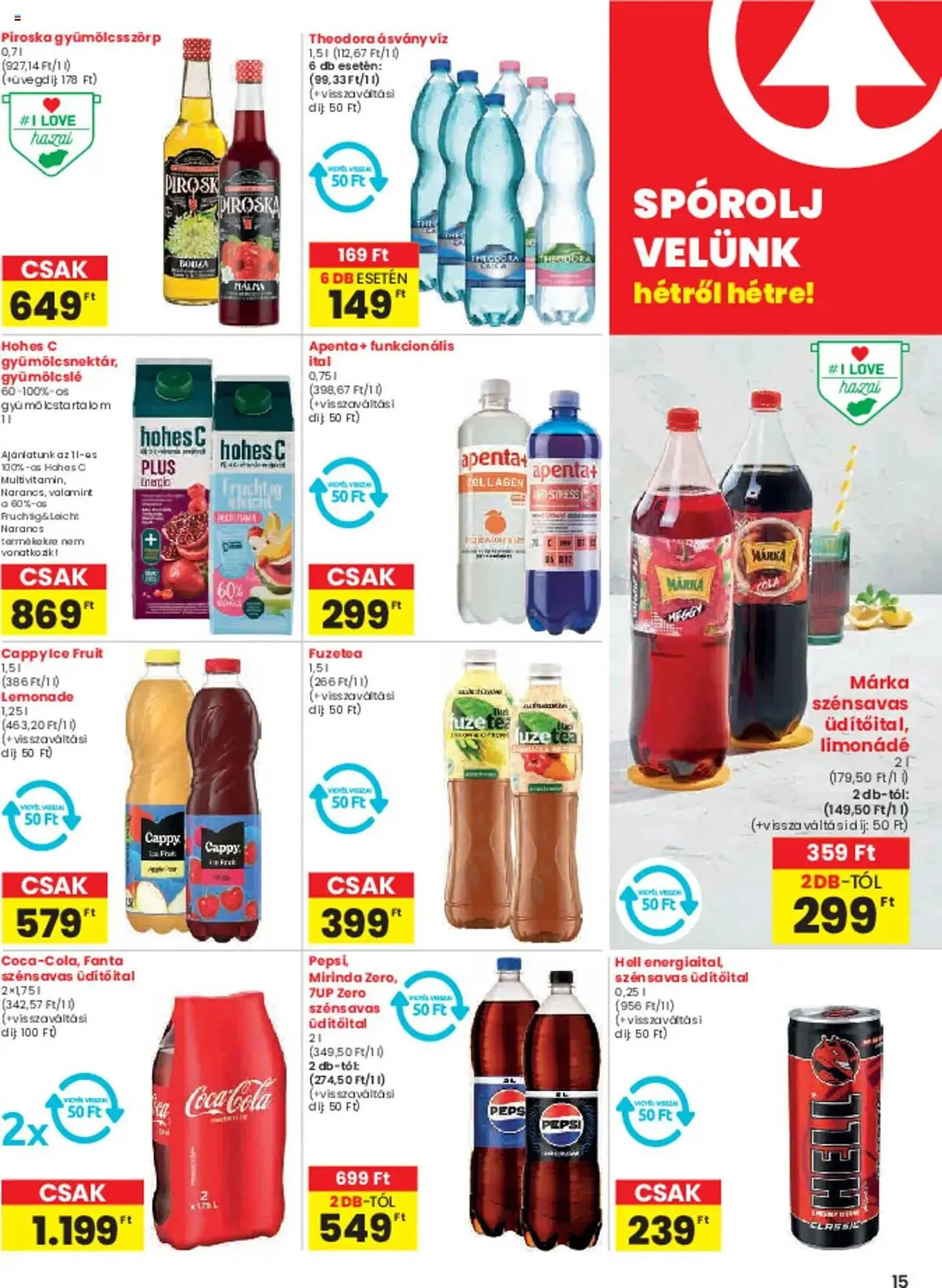 Katalógus Spar akciós újság március 13.-tól március 19.-ig 2025. - Oldal 15