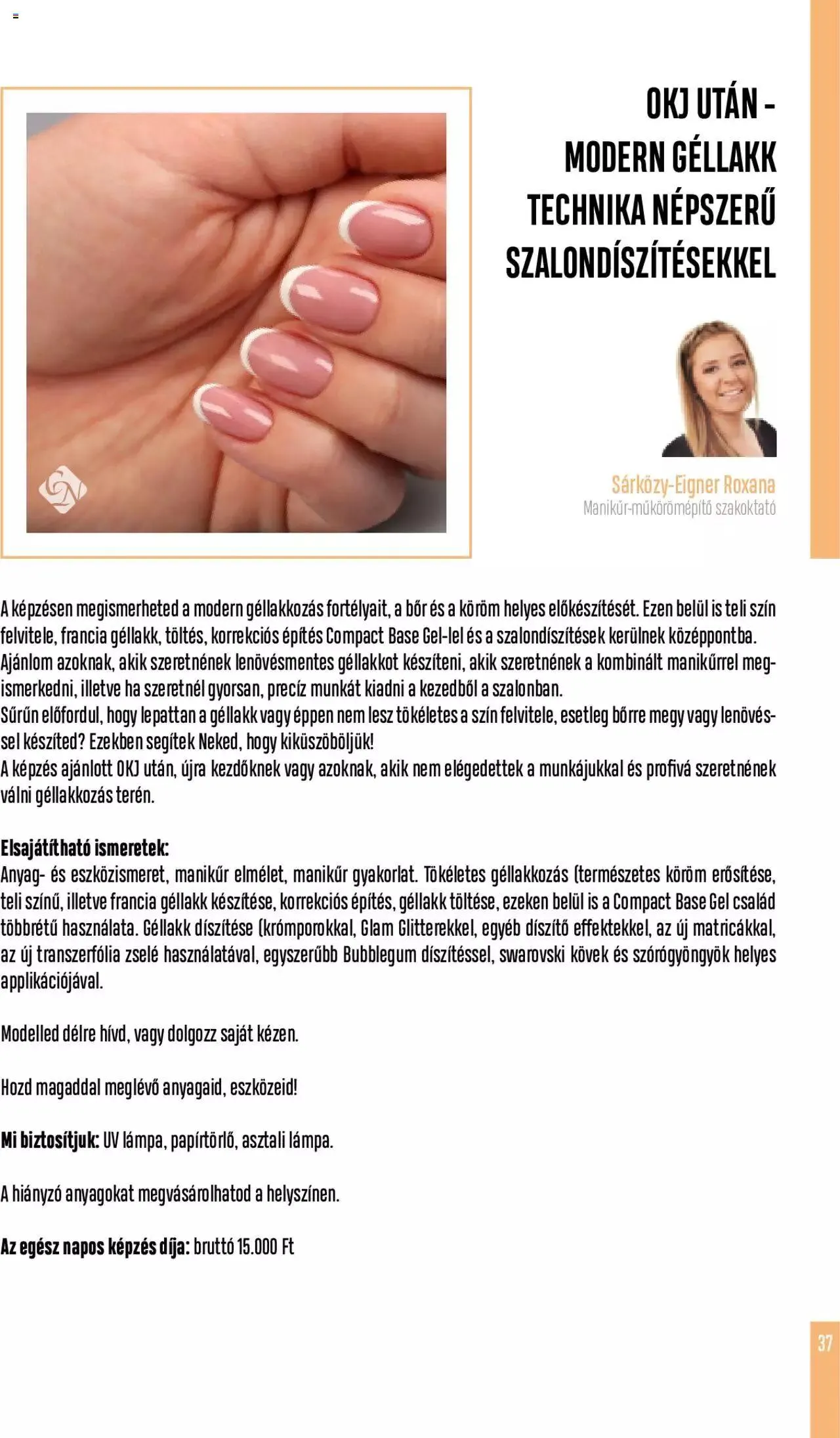 Katalógus Crystal Nails - Akciós újság június 1.-tól december 31.-ig 2023. - Oldal 37