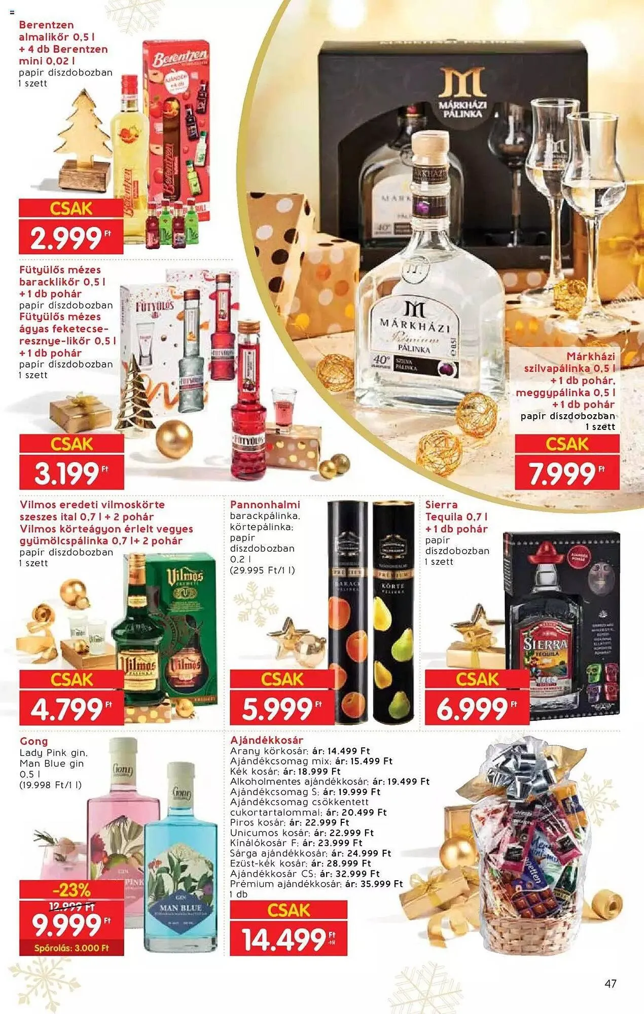 Katalógus Interspar akciós újság november 22.-tól december 24.-ig 2023. - Oldal 47