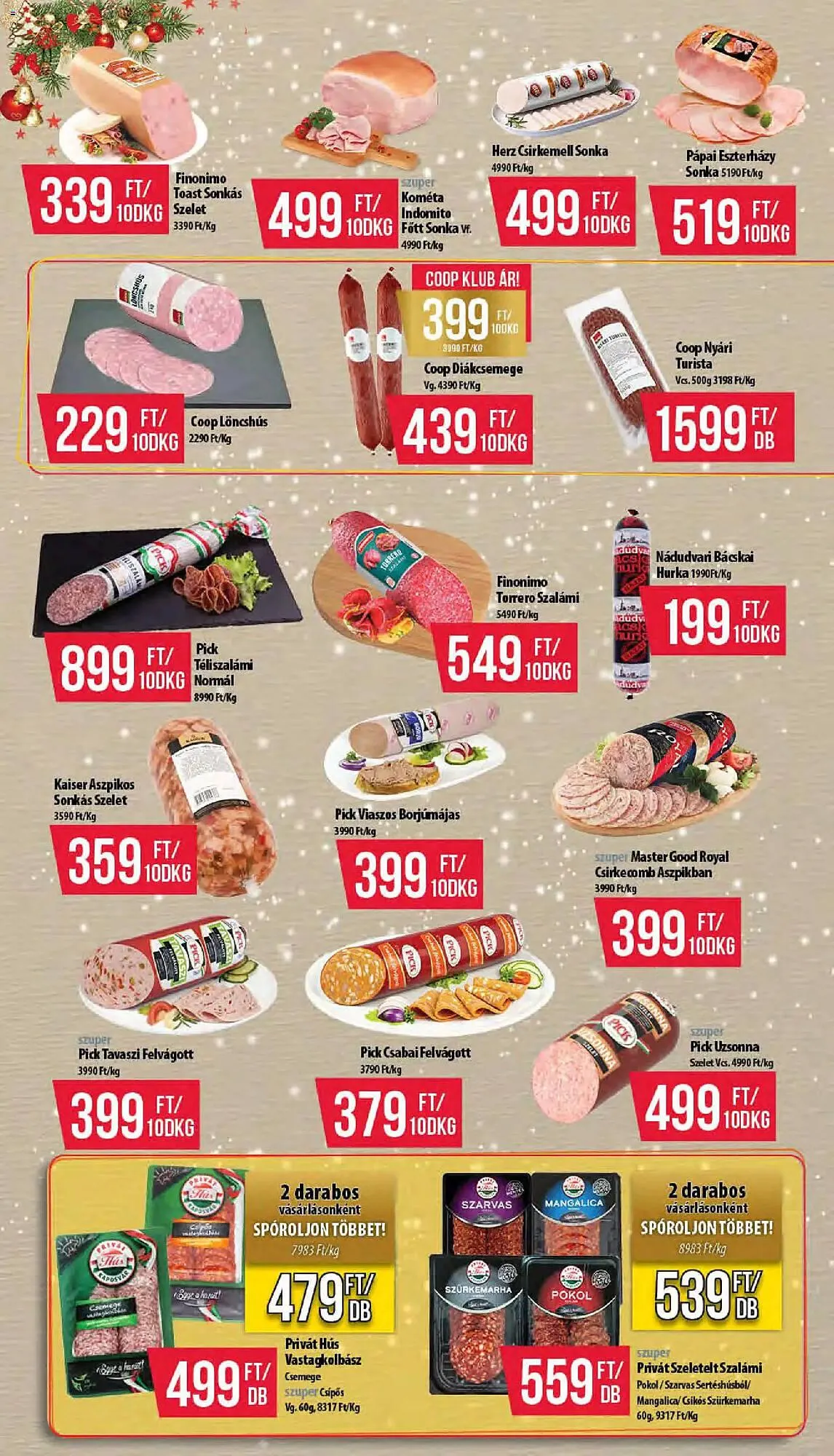 Katalógus Coop akciós újság december 11.-tól december 31.-ig 2025. - Oldal 3