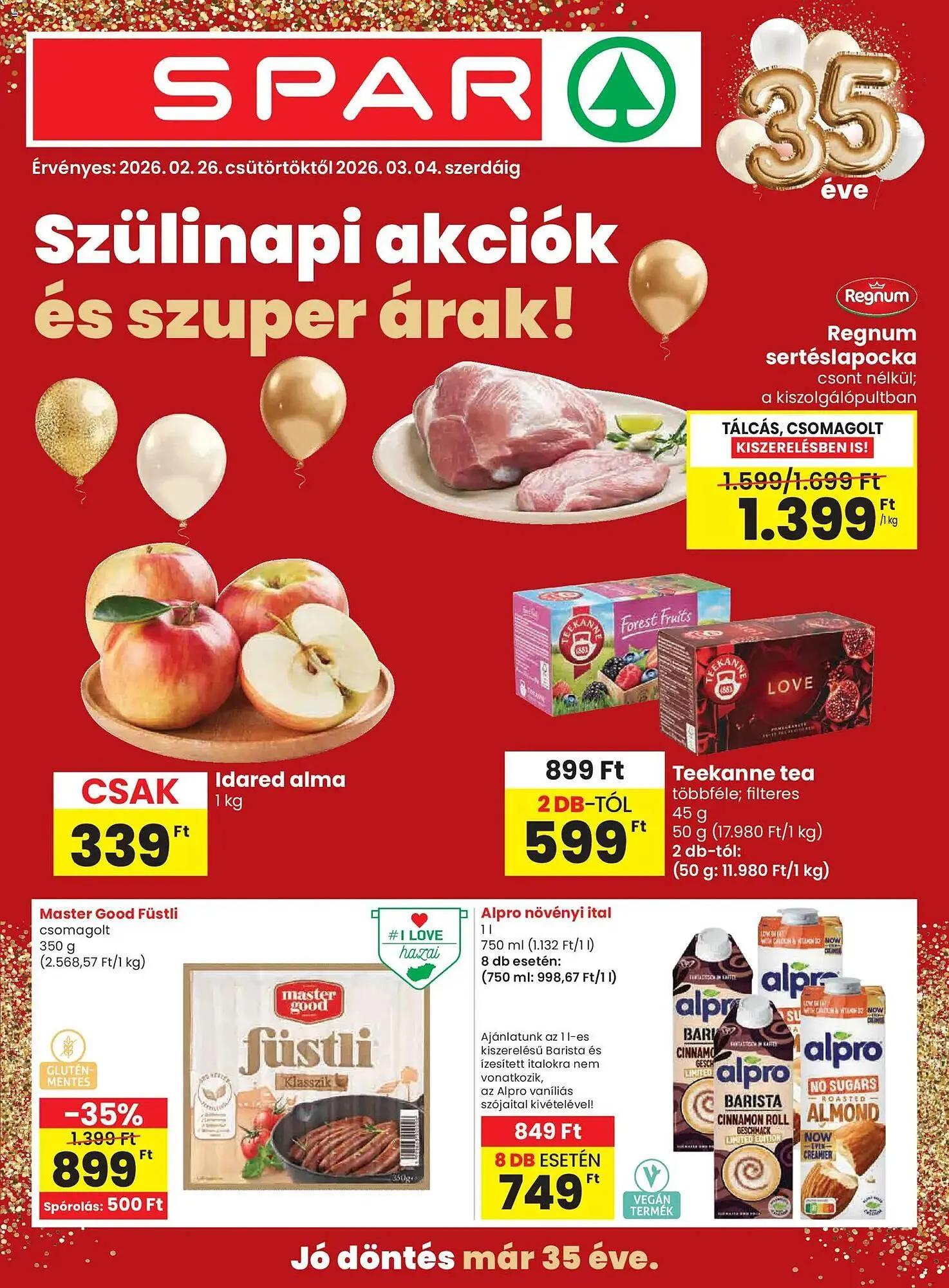 Spar akciós újság - 1