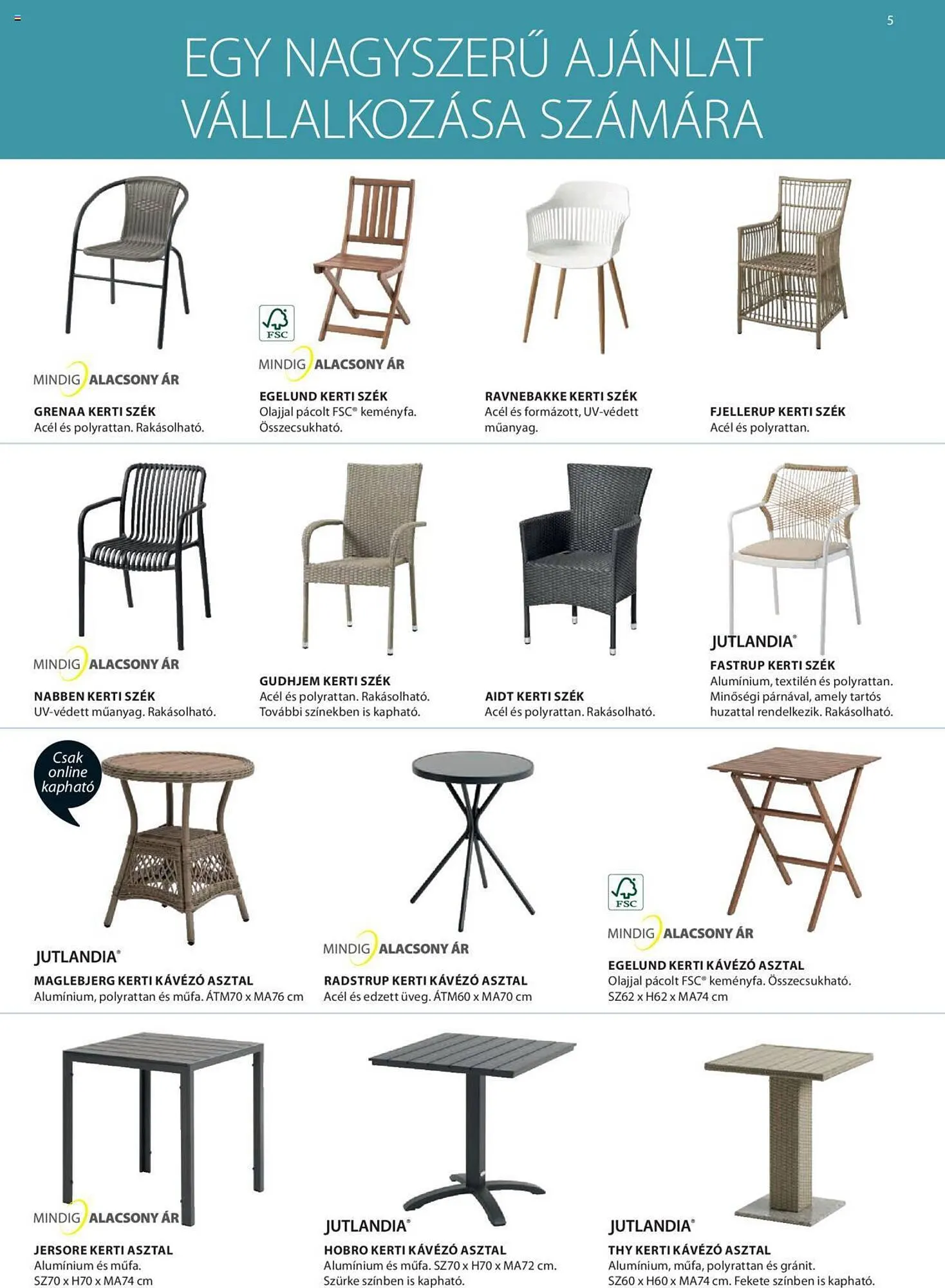 Katalógus JYSK akciós újság március 1.-tól szeptember 30.-ig 2023. - Oldal 5