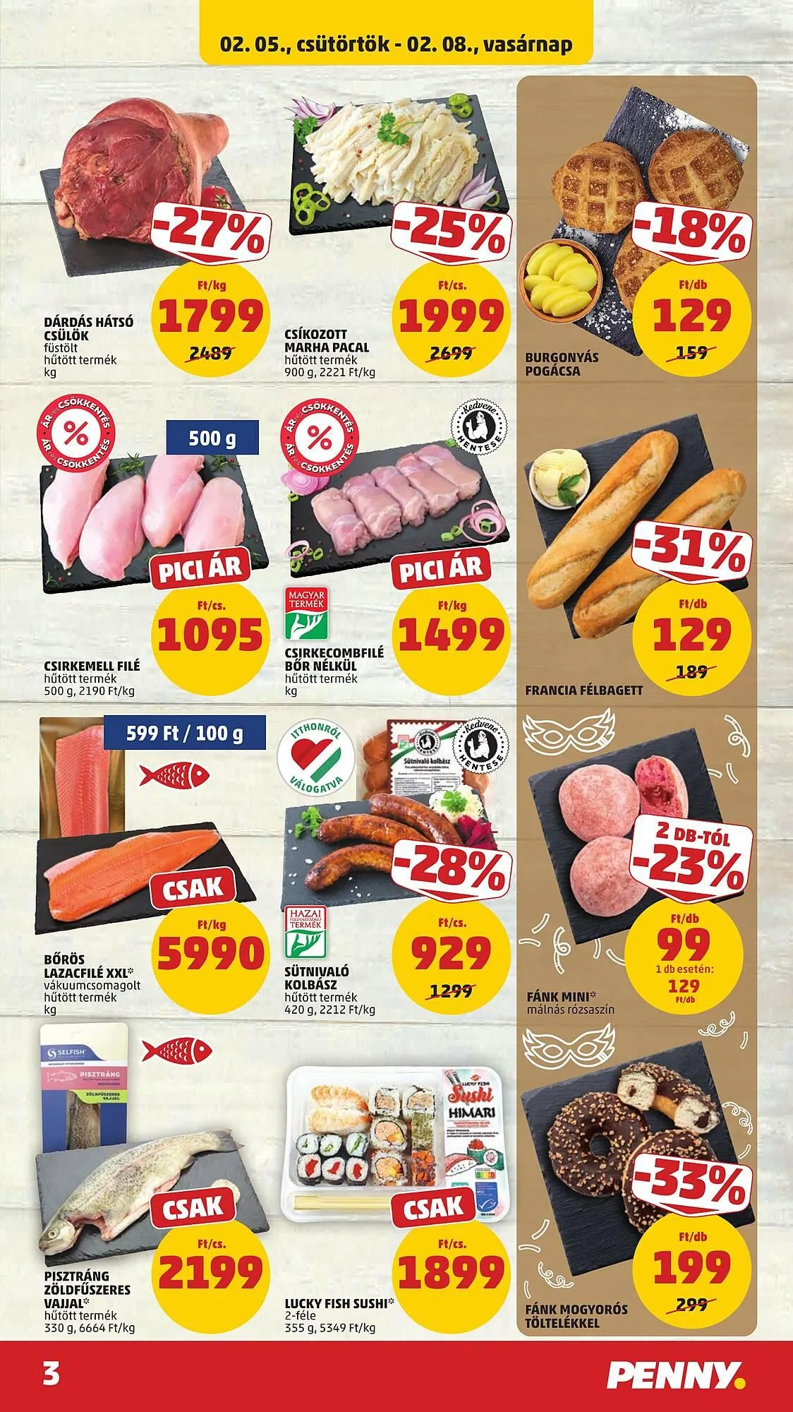 Katalógus PENNY akciós újság február 5.-tól február 11.-ig 2026. - Oldal 3