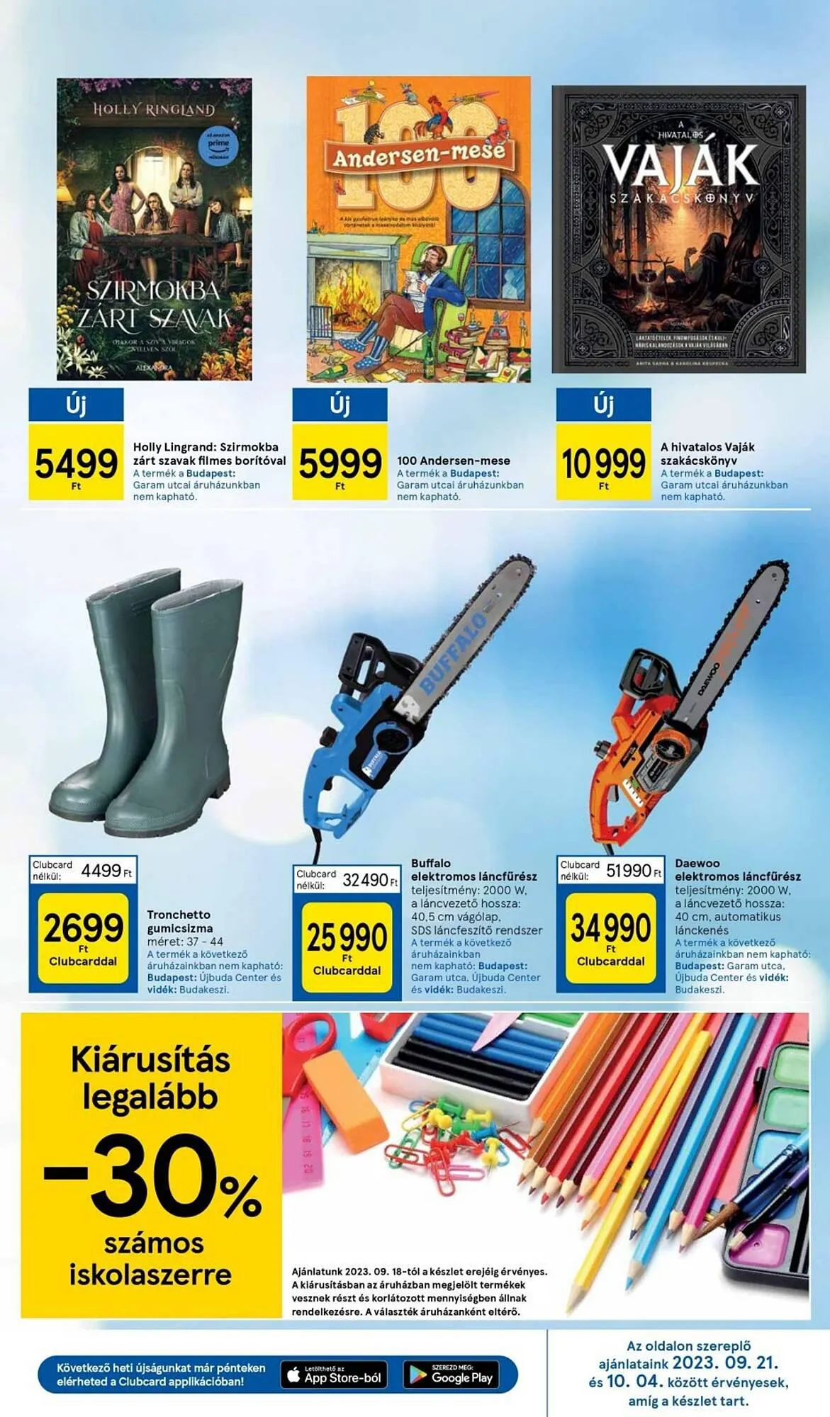 Katalógus Tesco akciós újság szeptember 21.-tól szeptember 27.-ig 2023. - Oldal 41