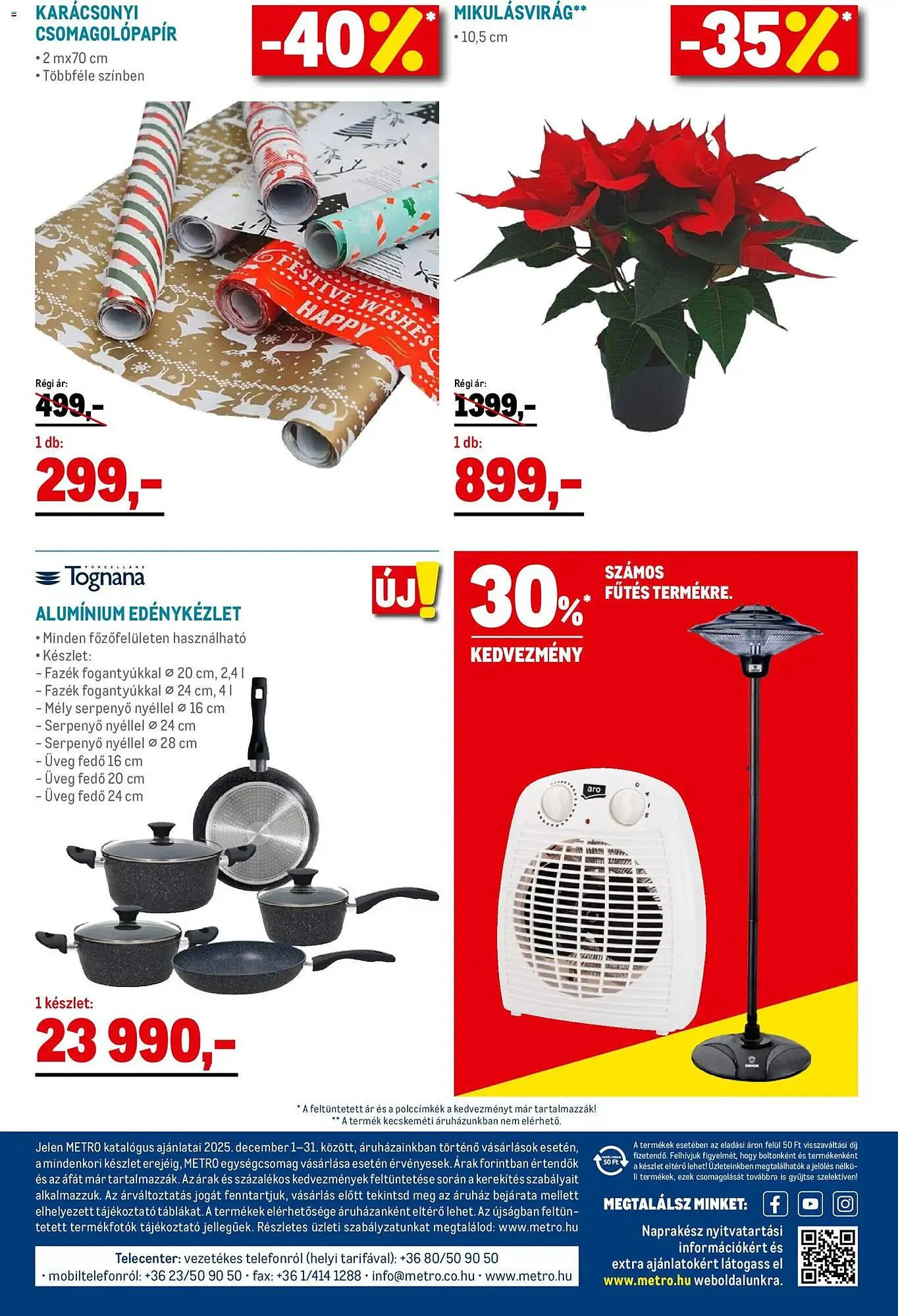Katalógus Metro akciós újság december 1.-tól december 31.-ig 2025. - Oldal 30