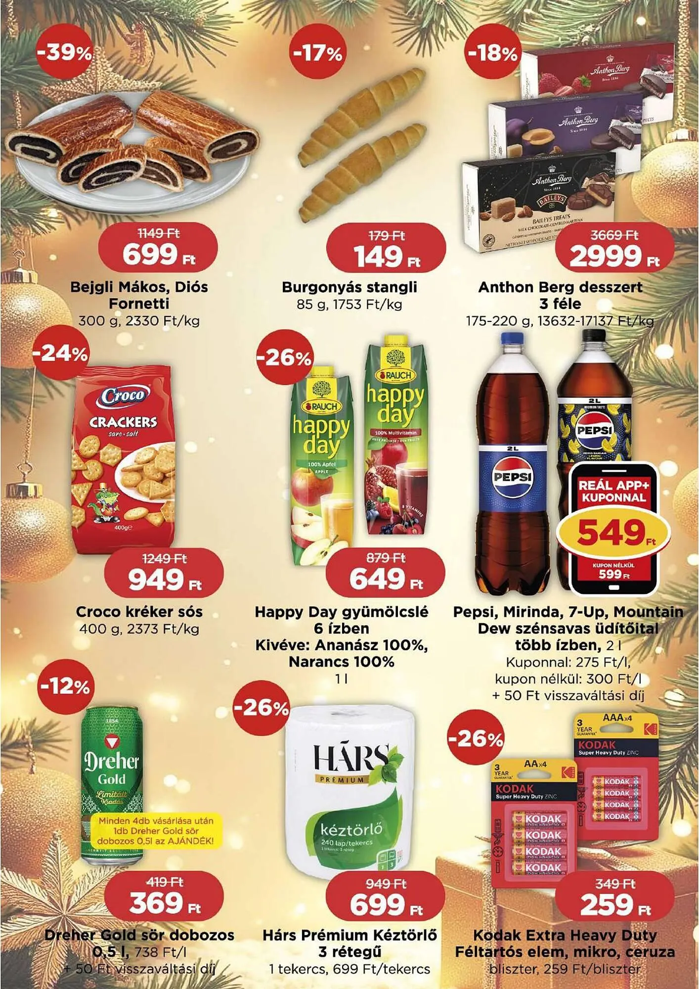 Katalógus Real akciós újság december 18.-tól december 28.-ig 2025. - Oldal 2