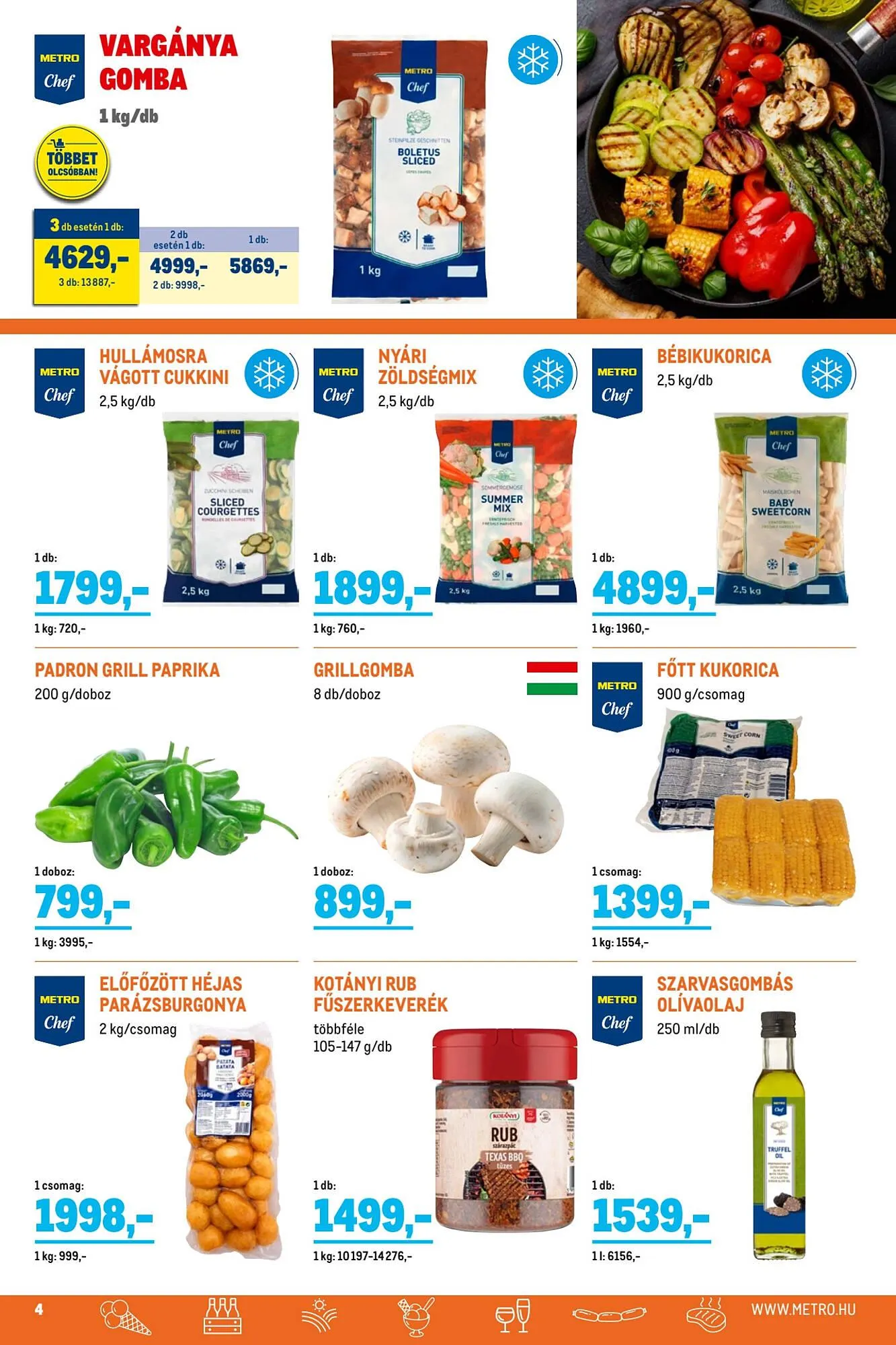 Katalógus Metro akciós újság augusztus 1.-tól augusztus 31.-ig 2025. - Oldal 4