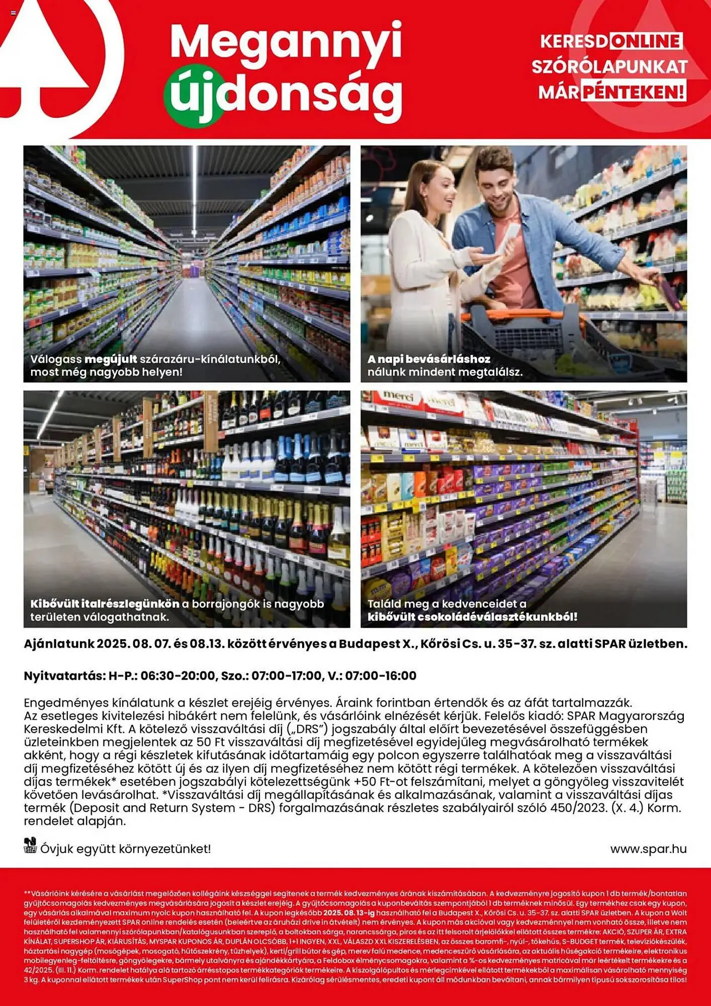 Katalógus Spar akciós újság augusztus 7.-tól augusztus 13.-ig 2025. - Oldal 2
