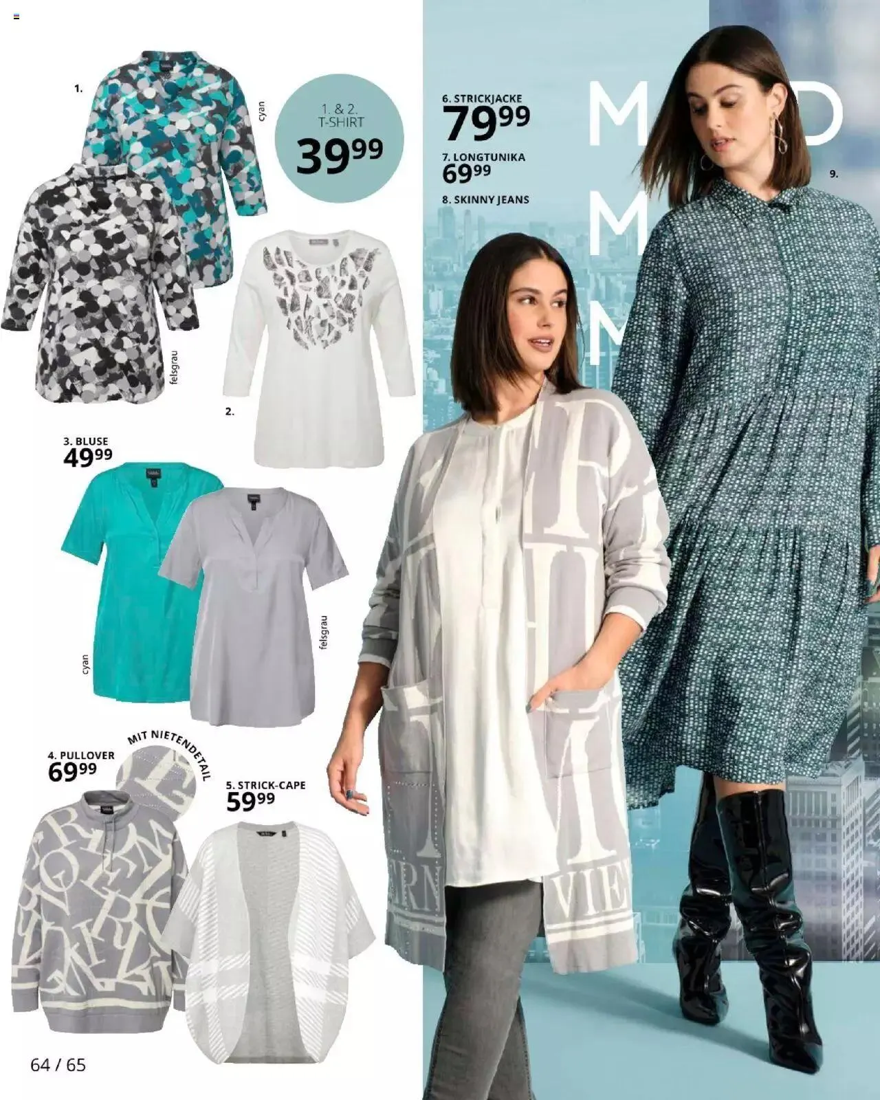 Katalógus Ulla Popken Akciós újság szeptember 1.-tól szeptember 30.-ig 2023. - Oldal 64