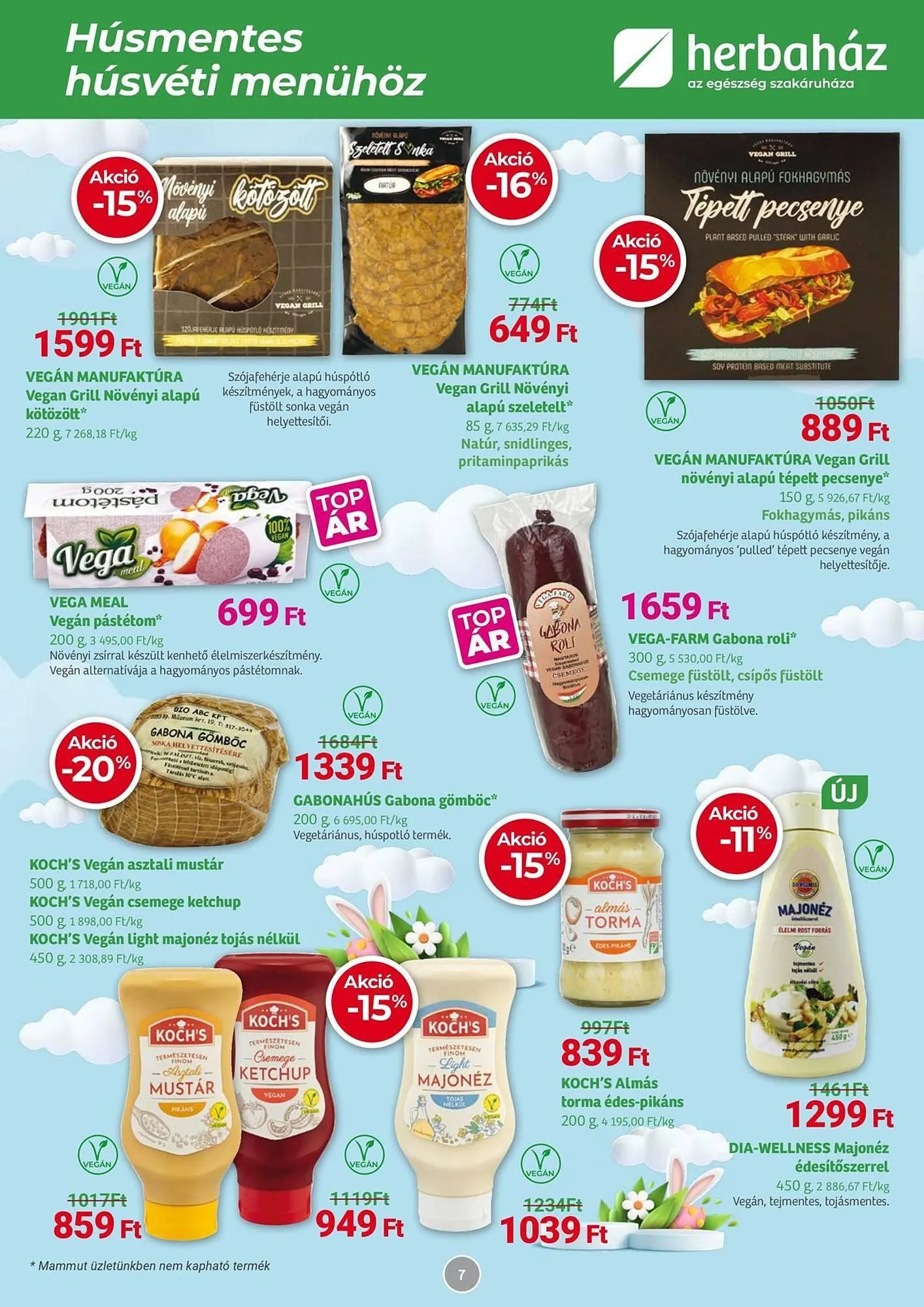 Katalógus Herbaház akciós újság március 4.-tól április 6.-ig 2026. - Oldal 7