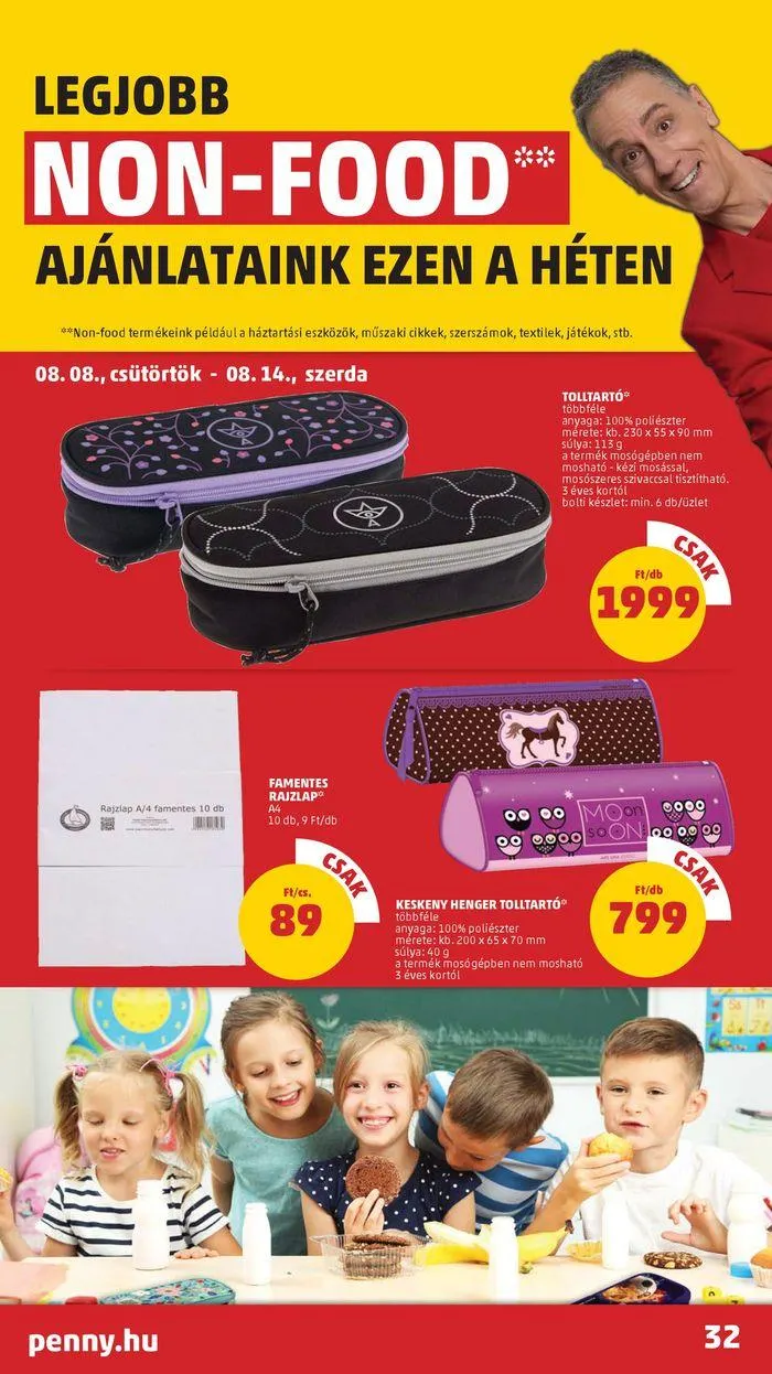 Katalógus Catalog PENNY 32. heti reklámújság augusztus 8.-tól augusztus 14.-ig 2024. - Oldal 36