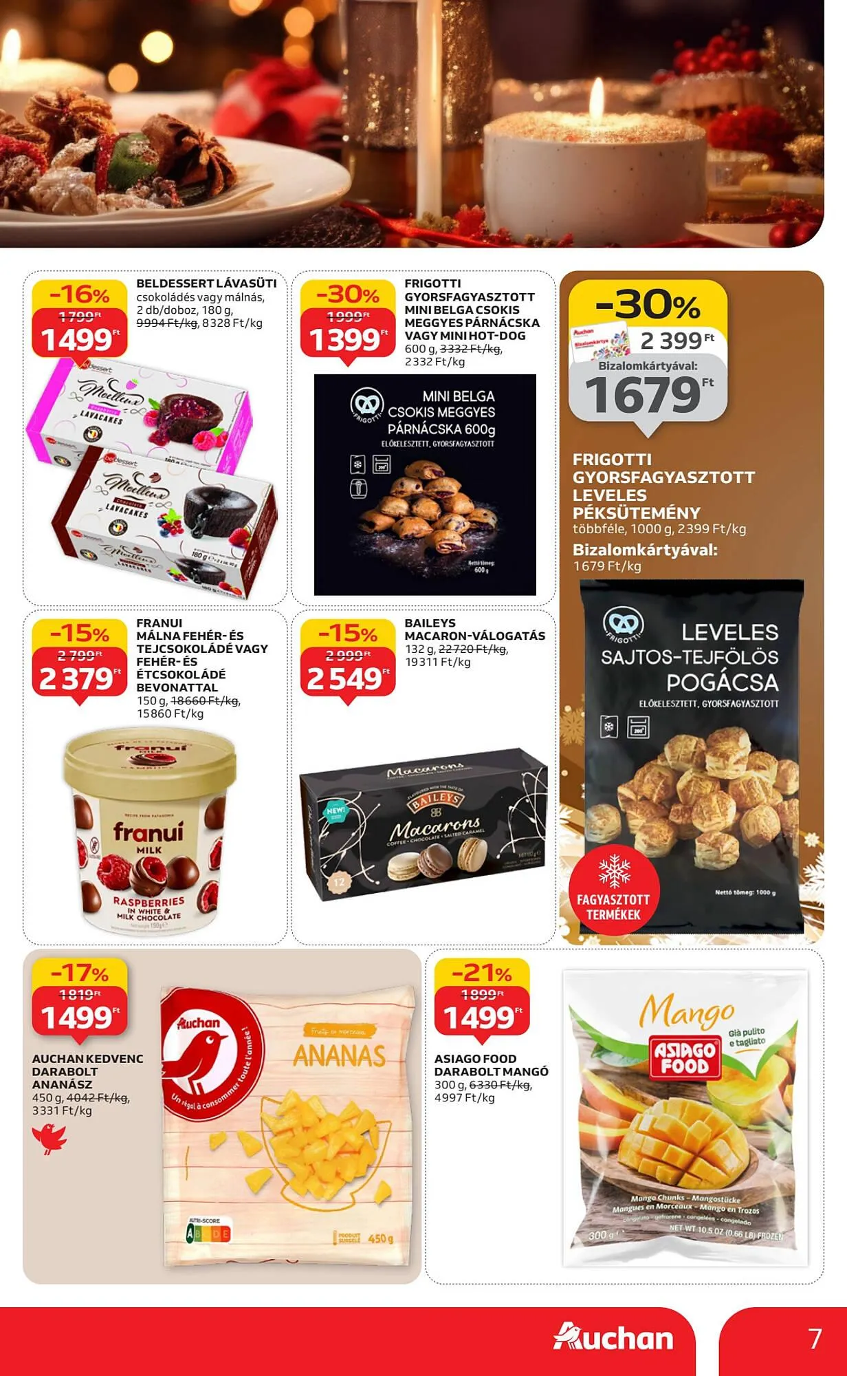 Katalógus Auchan akciós újság november 20.-tól december 24.-ig 2025. - Oldal 7