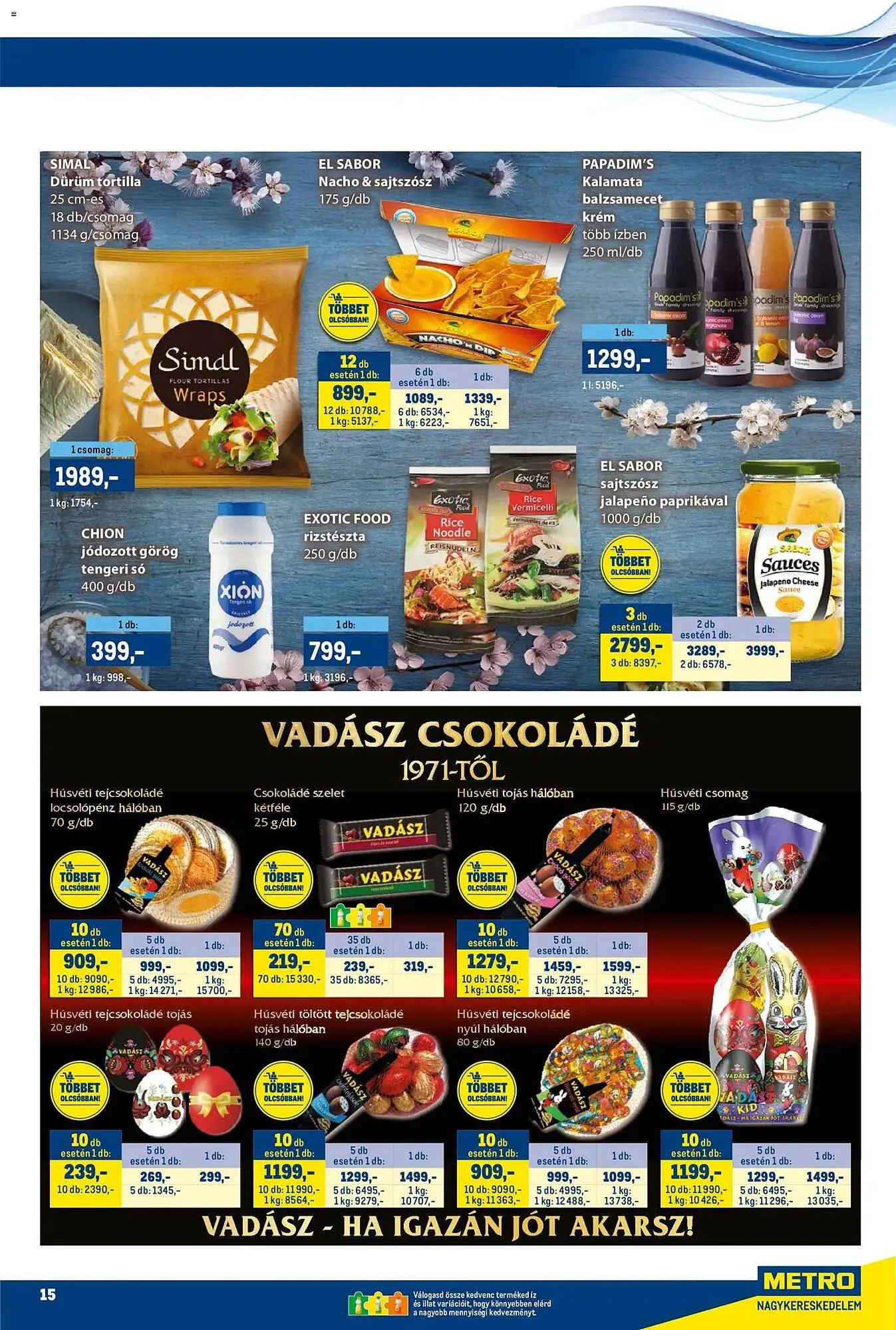 Katalógus Metro akciós újság március 16.-tól április 4.-ig 2026. - Oldal 15