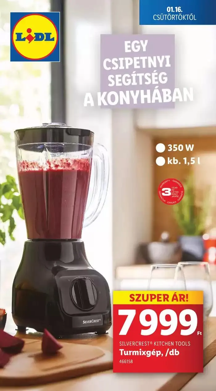 Katalógus Nonfood kínálatunk - 03. hét január 16.-tól január 22.-ig 2025. - Oldal 1