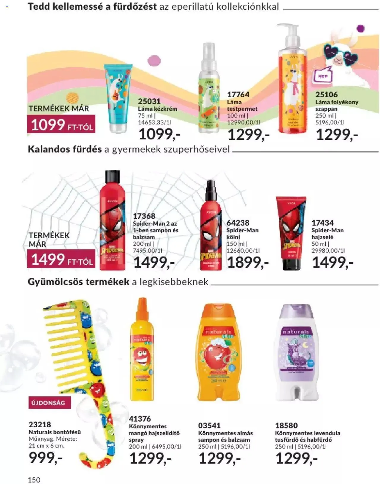 Katalógus Katalógus AVON 2023 Augusztus augusztus 1.-tól augusztus 31.-ig 2023. - Oldal 156