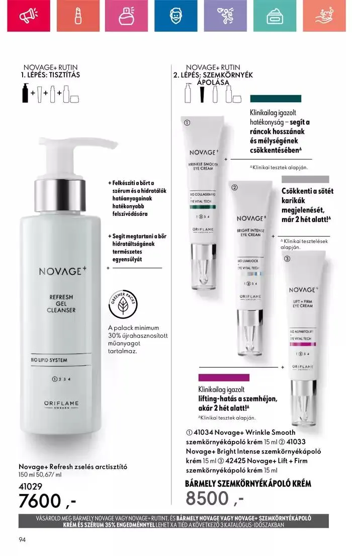 Katalógus ORIFLAME akciós október 20.-tól november 3.-ig 2024. - Oldal 94